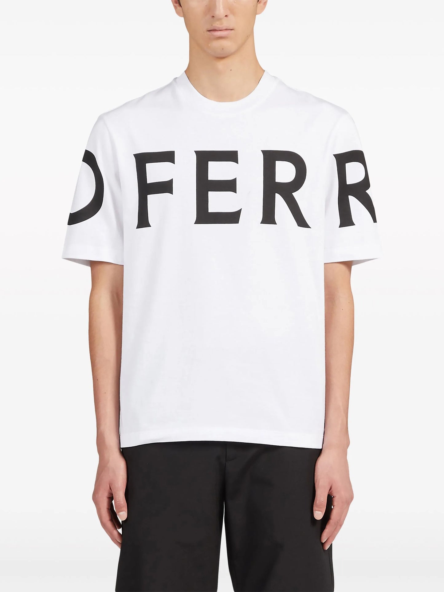 logo-print cotton T-shirt