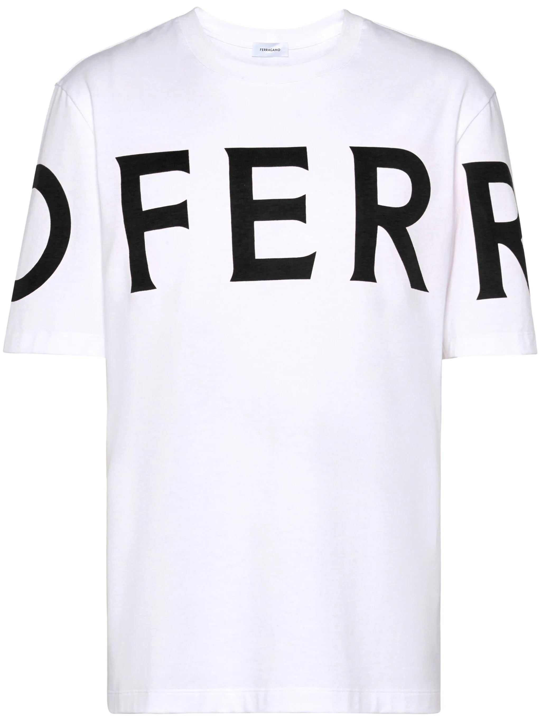 logo-print cotton T-shirt