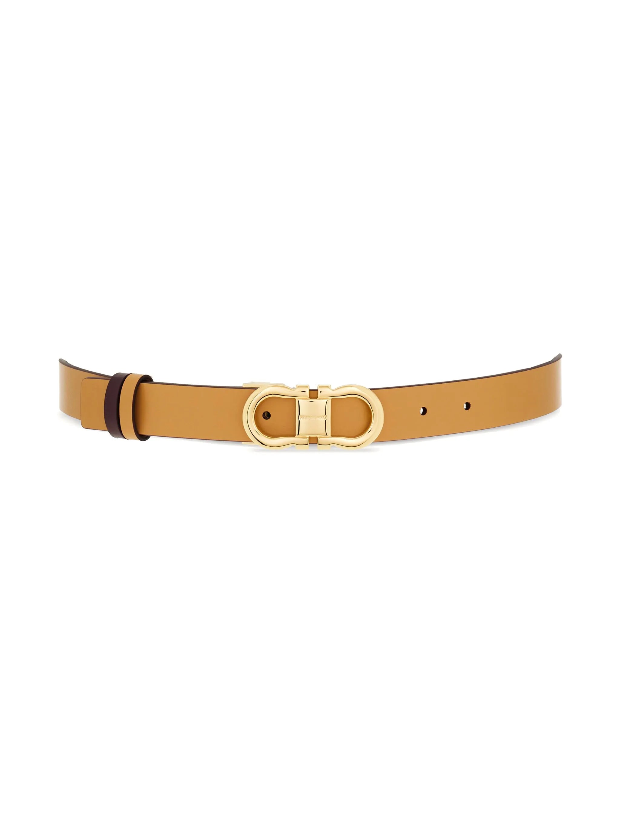 reversible and adjustable Gancini belt