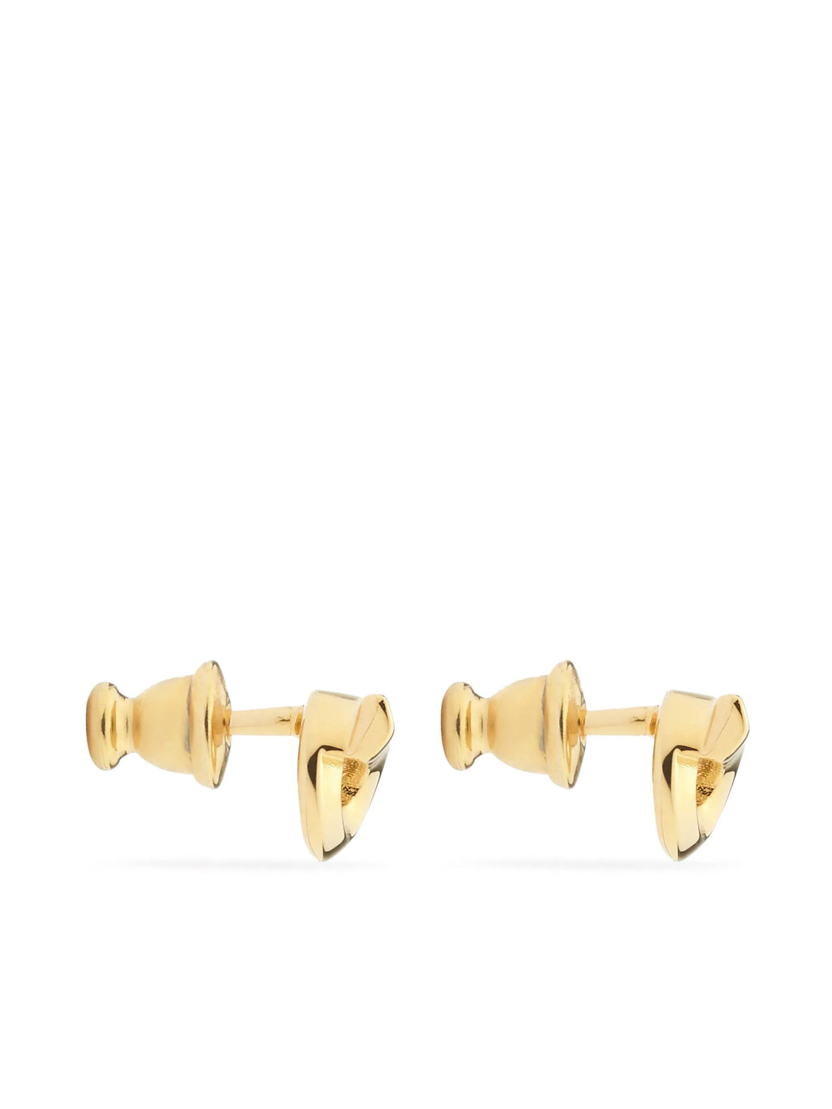 Gancini stud earrings