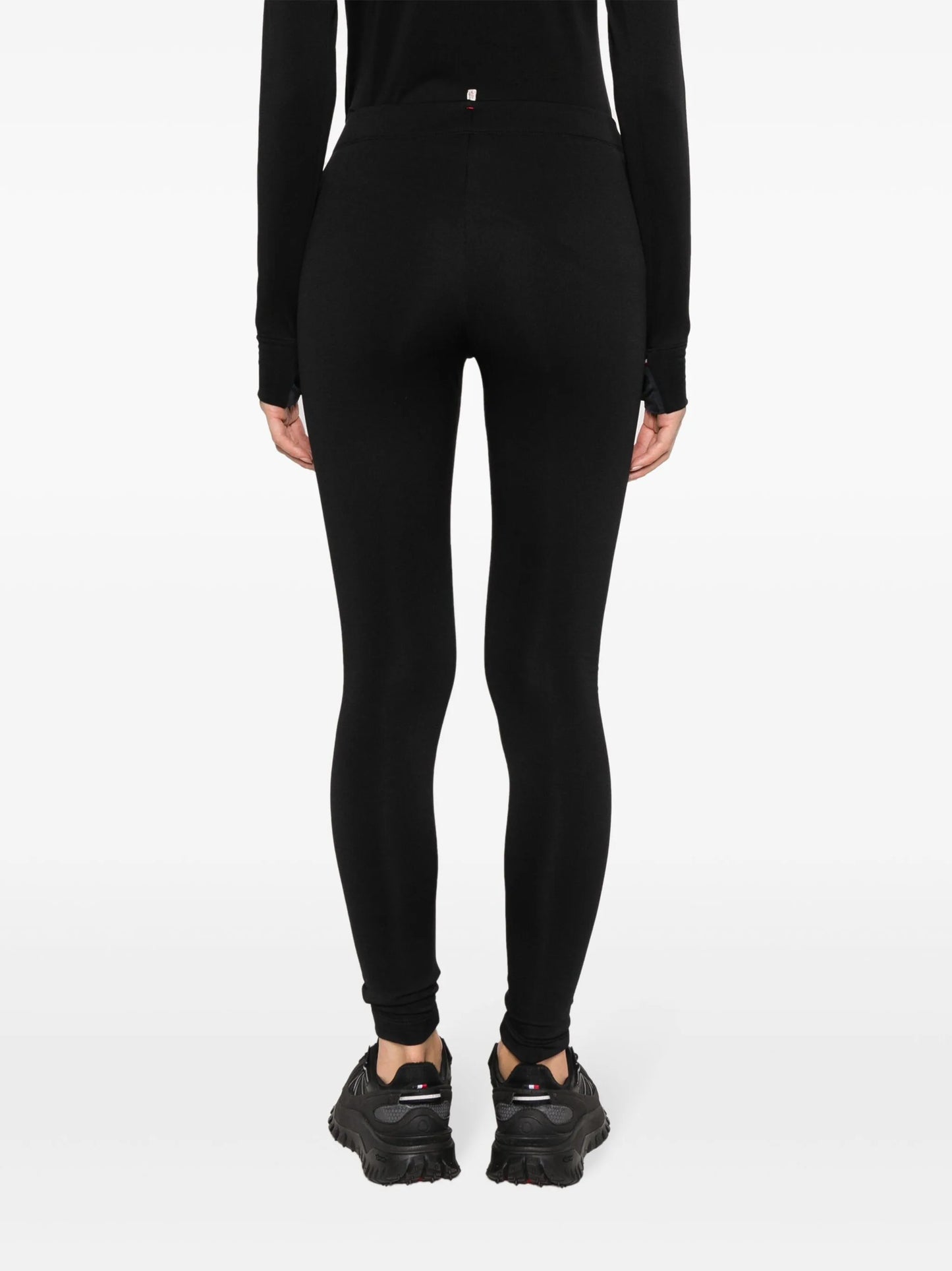 high-waisted stretch-jersey leggings