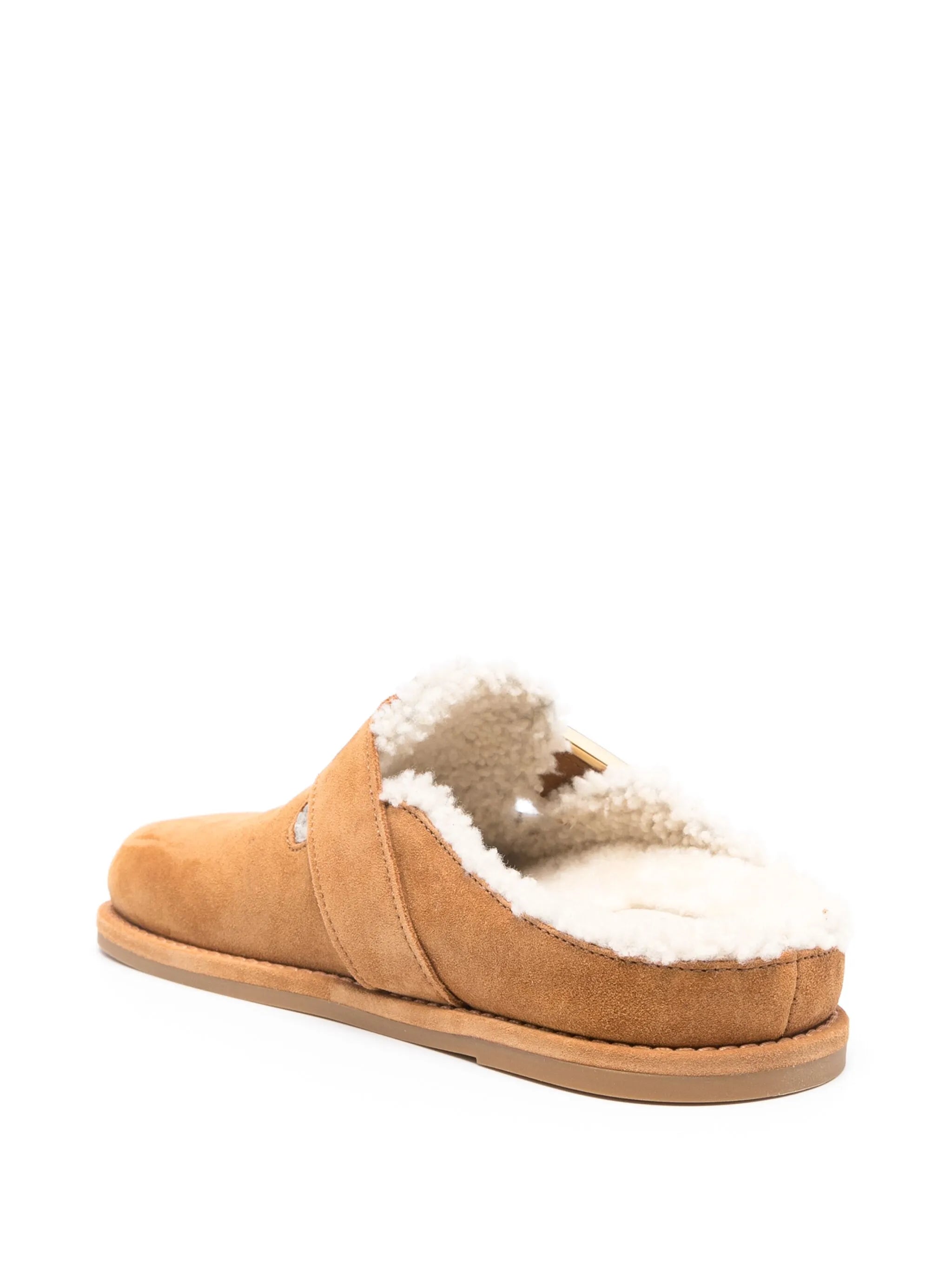 Feel suede slippers