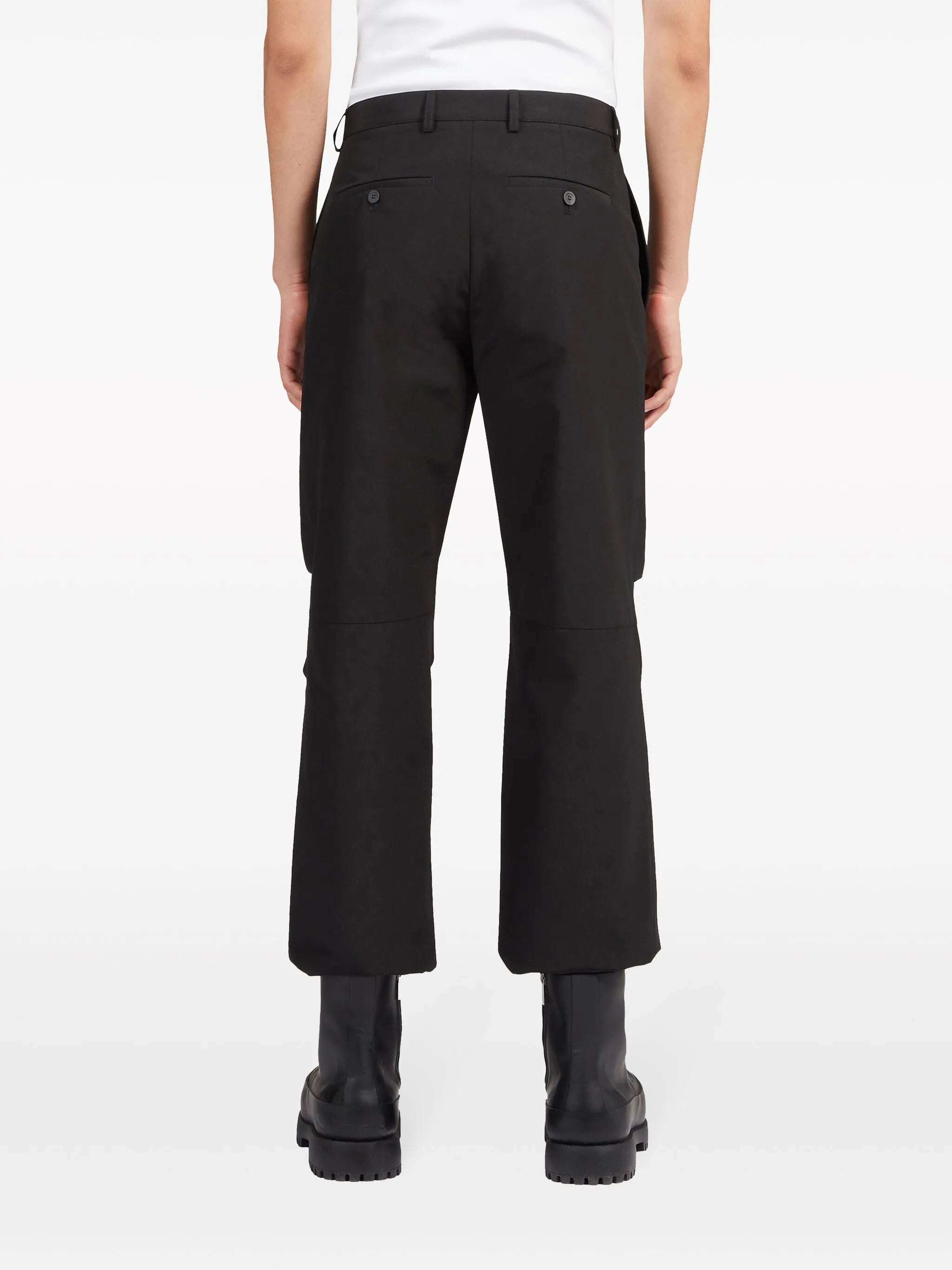 cropped cargo trousers