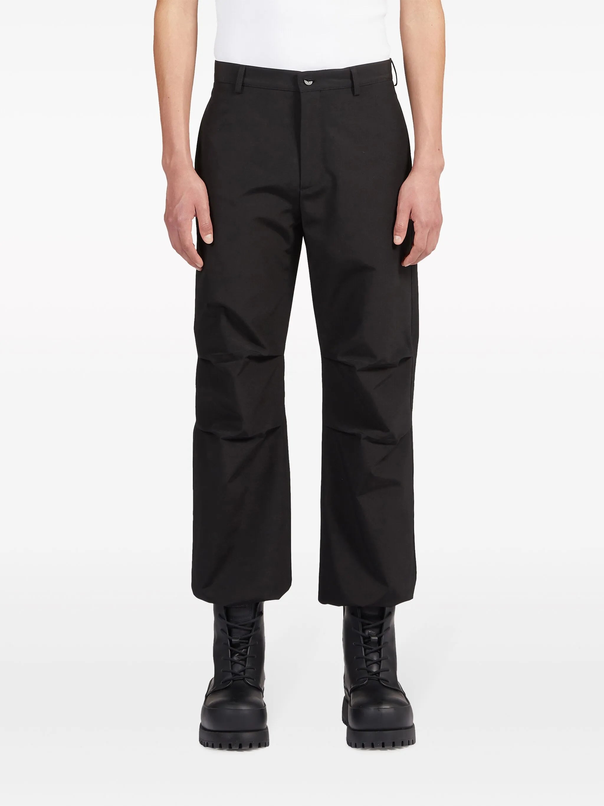 cropped cargo trousers