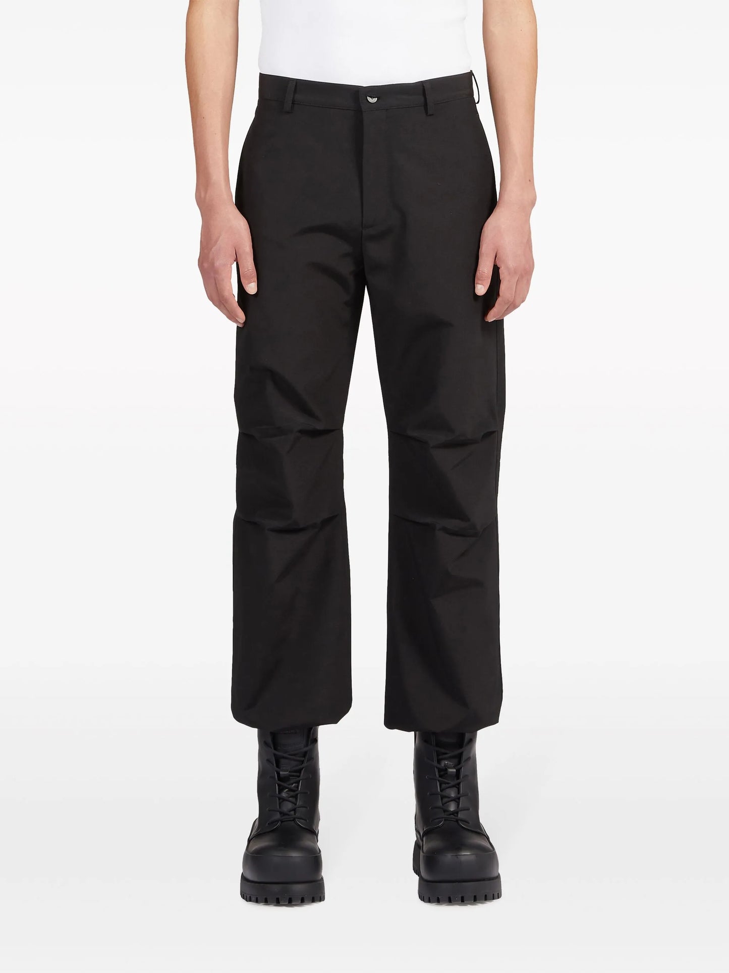cropped cargo trousers