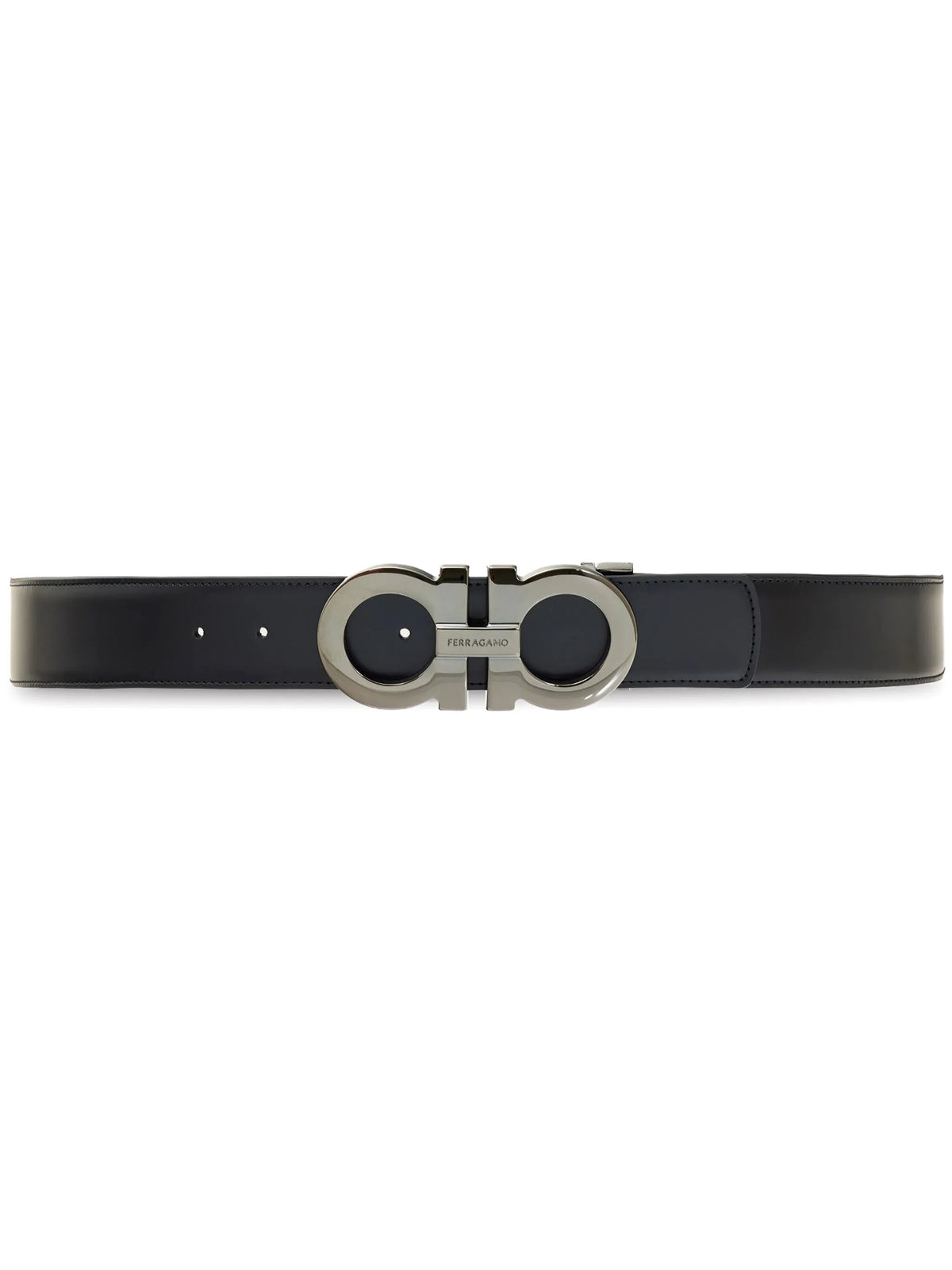 reversible and adjustable Gancini belt