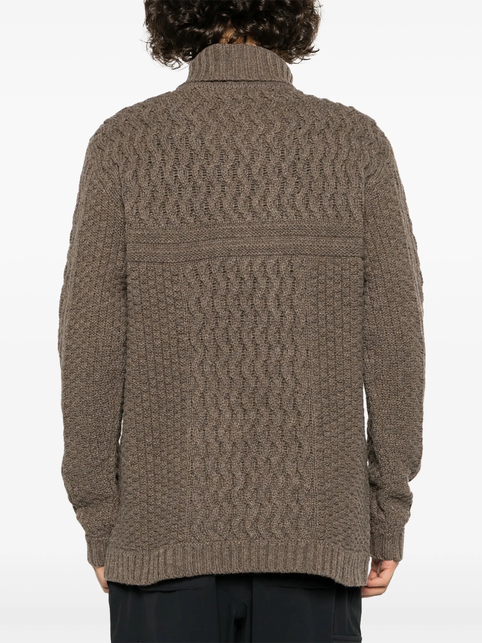 Bylur cable-knit jumper