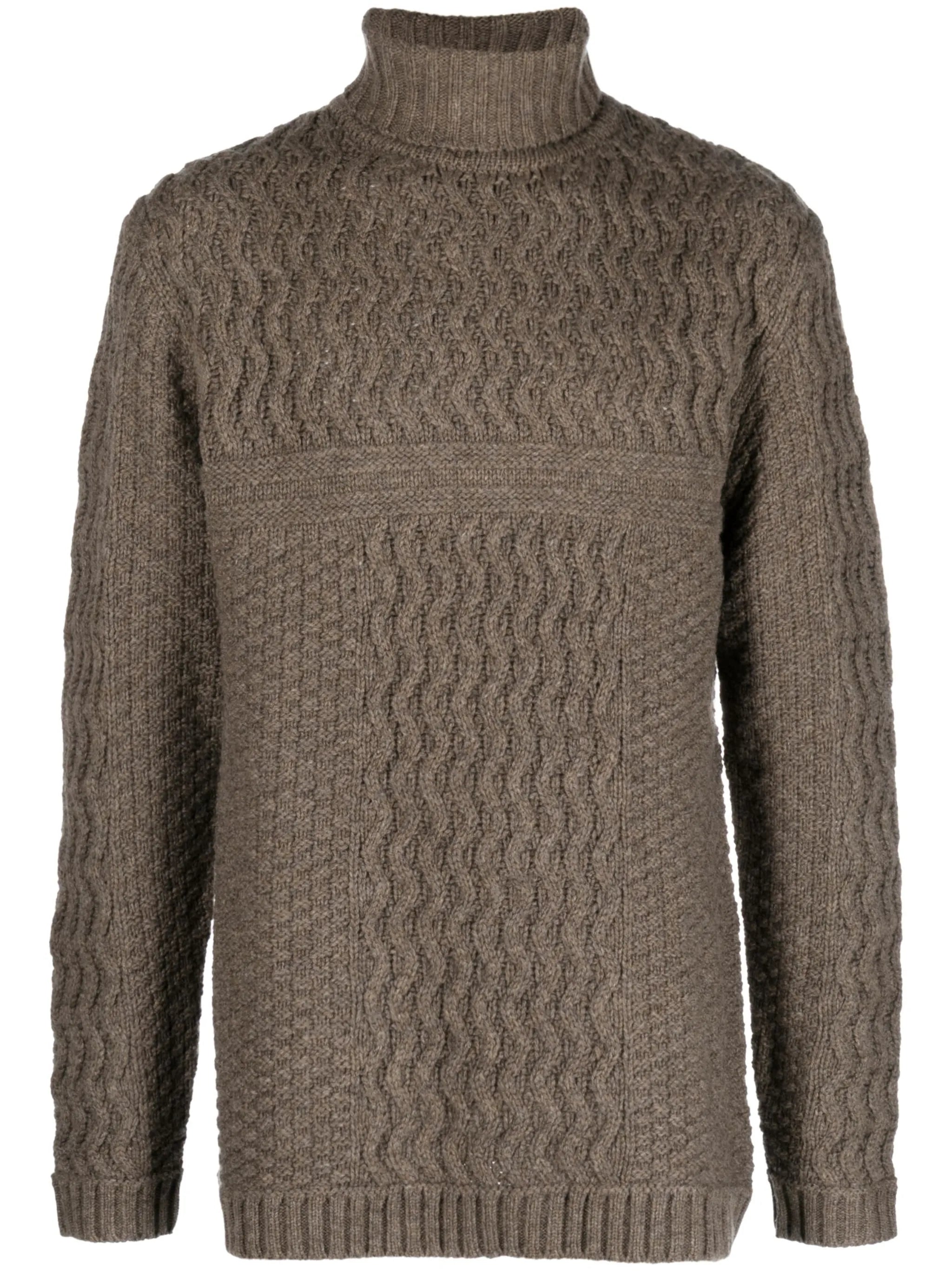 Bylur cable-knit jumper