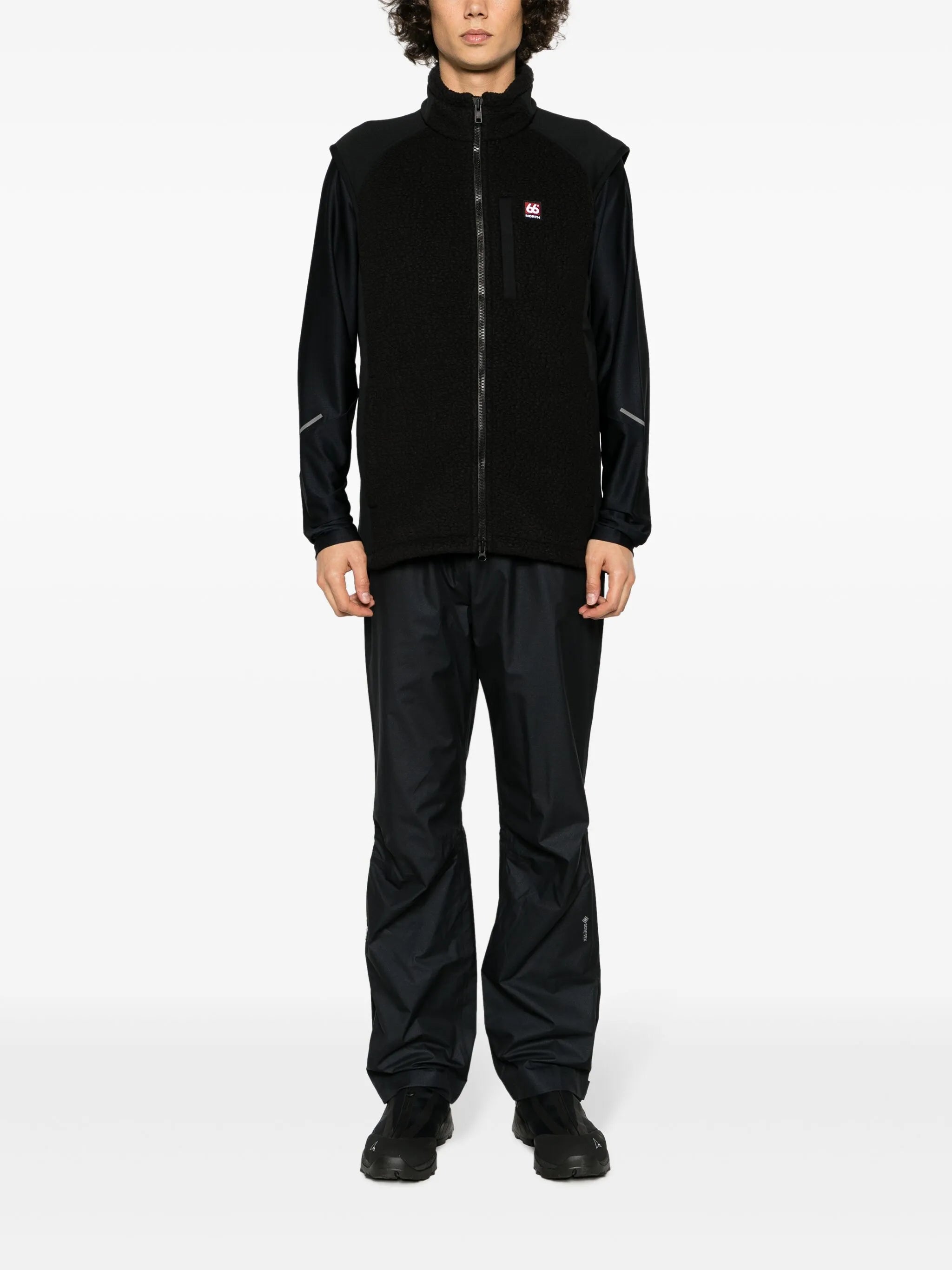 Tindur zip-up fleece vest