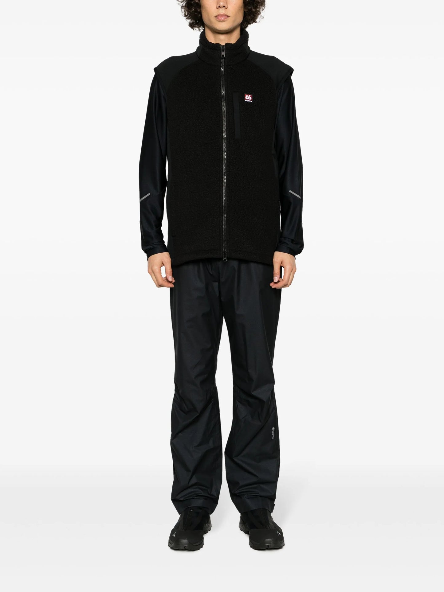 Tindur zip-up fleece vest
