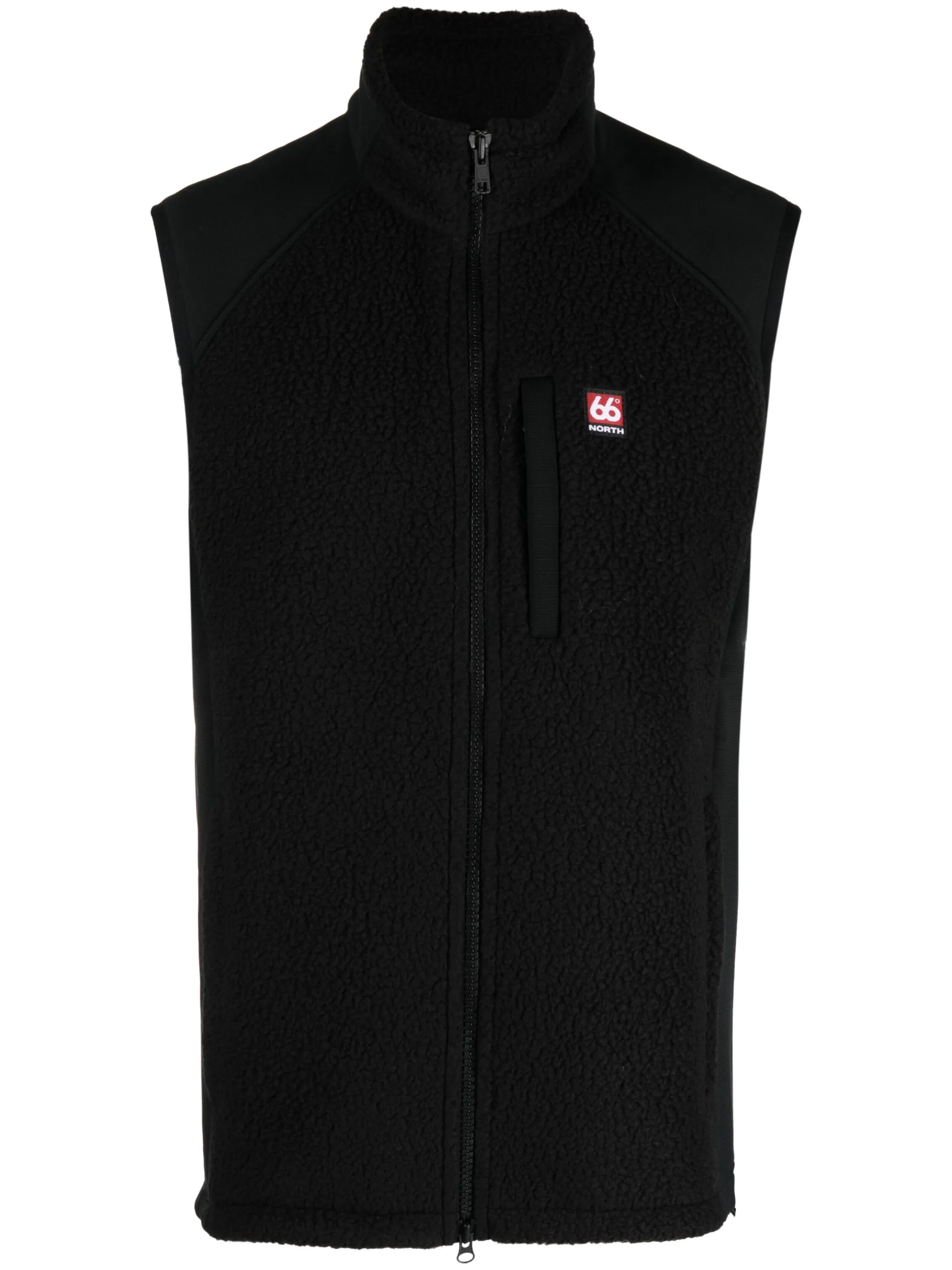 Tindur zip-up fleece vest