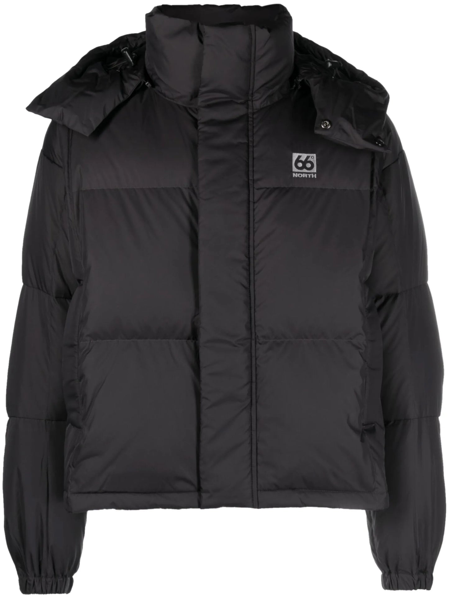 Dyngja cropped quilted down jacket