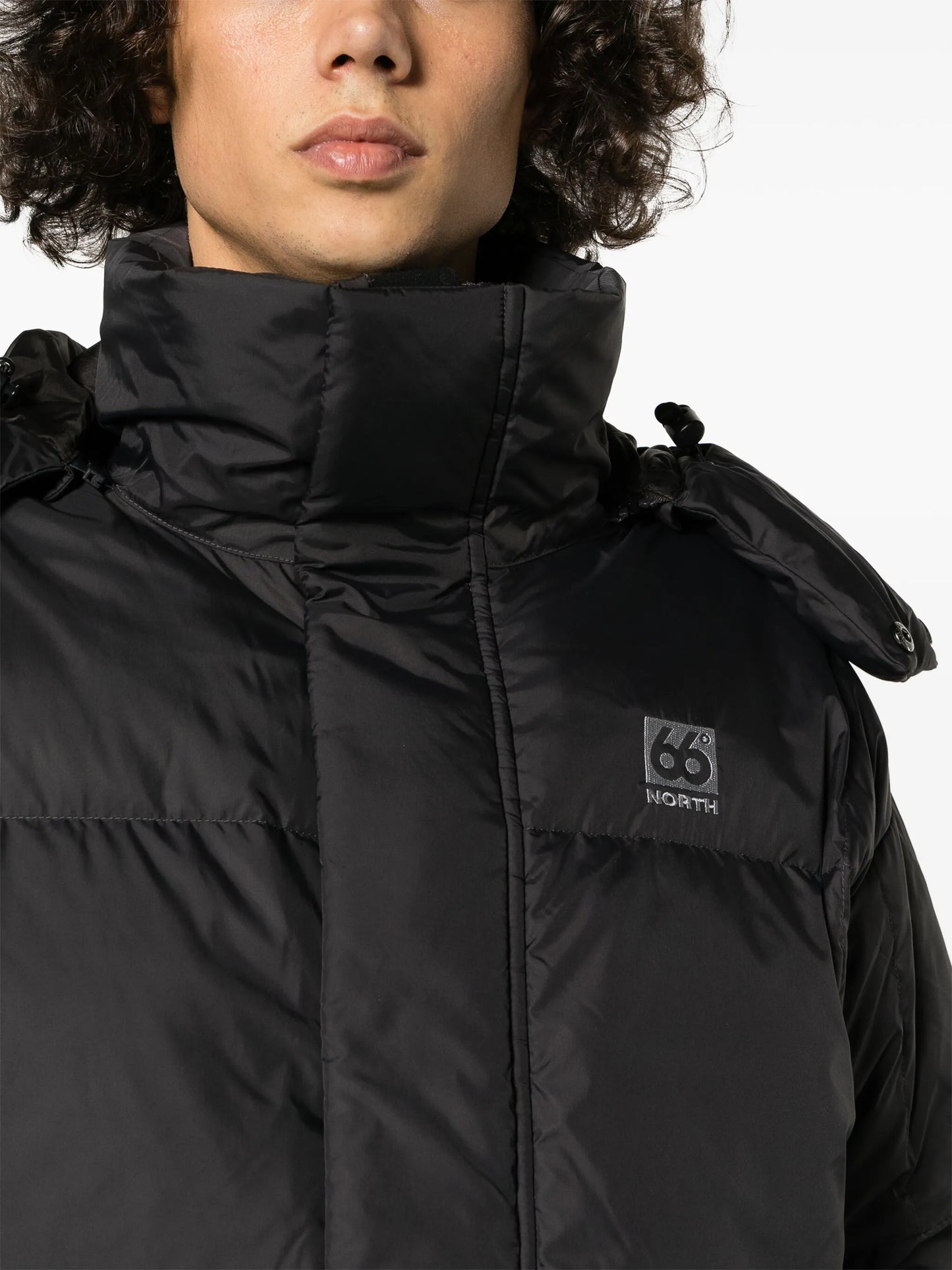 Dyngja cropped quilted down jacket