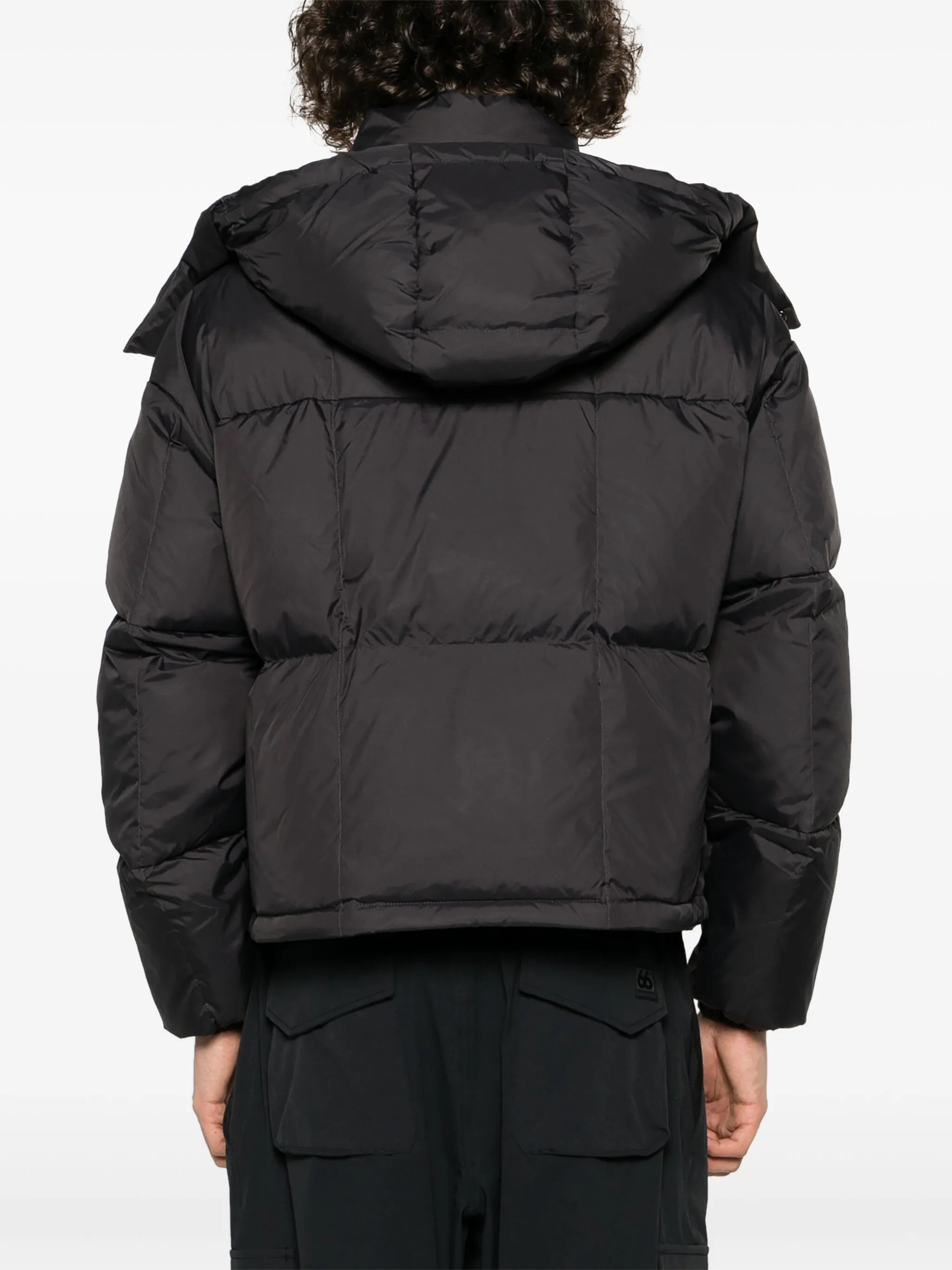 Dyngja cropped quilted down jacket