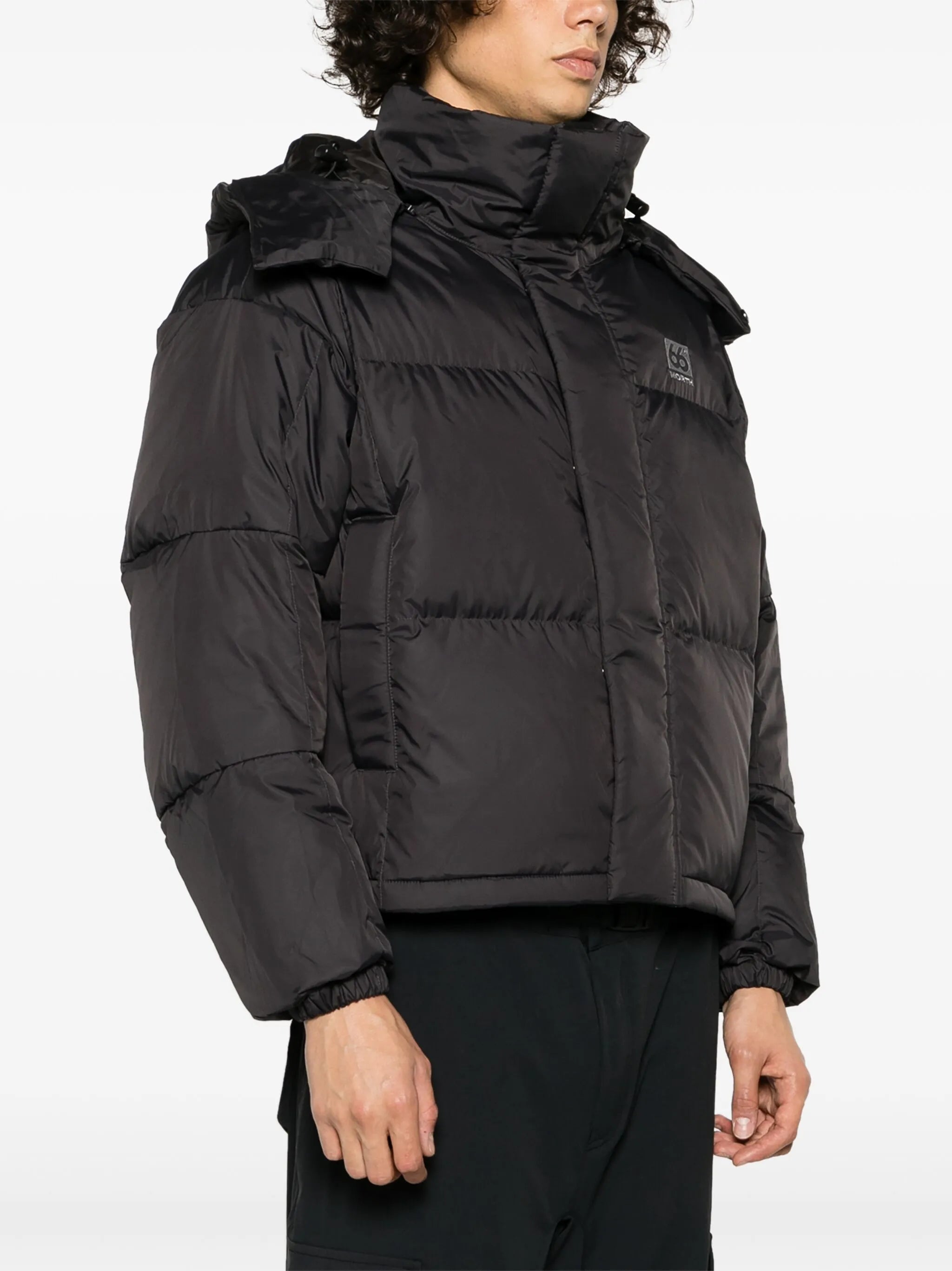 Dyngja cropped quilted down jacket