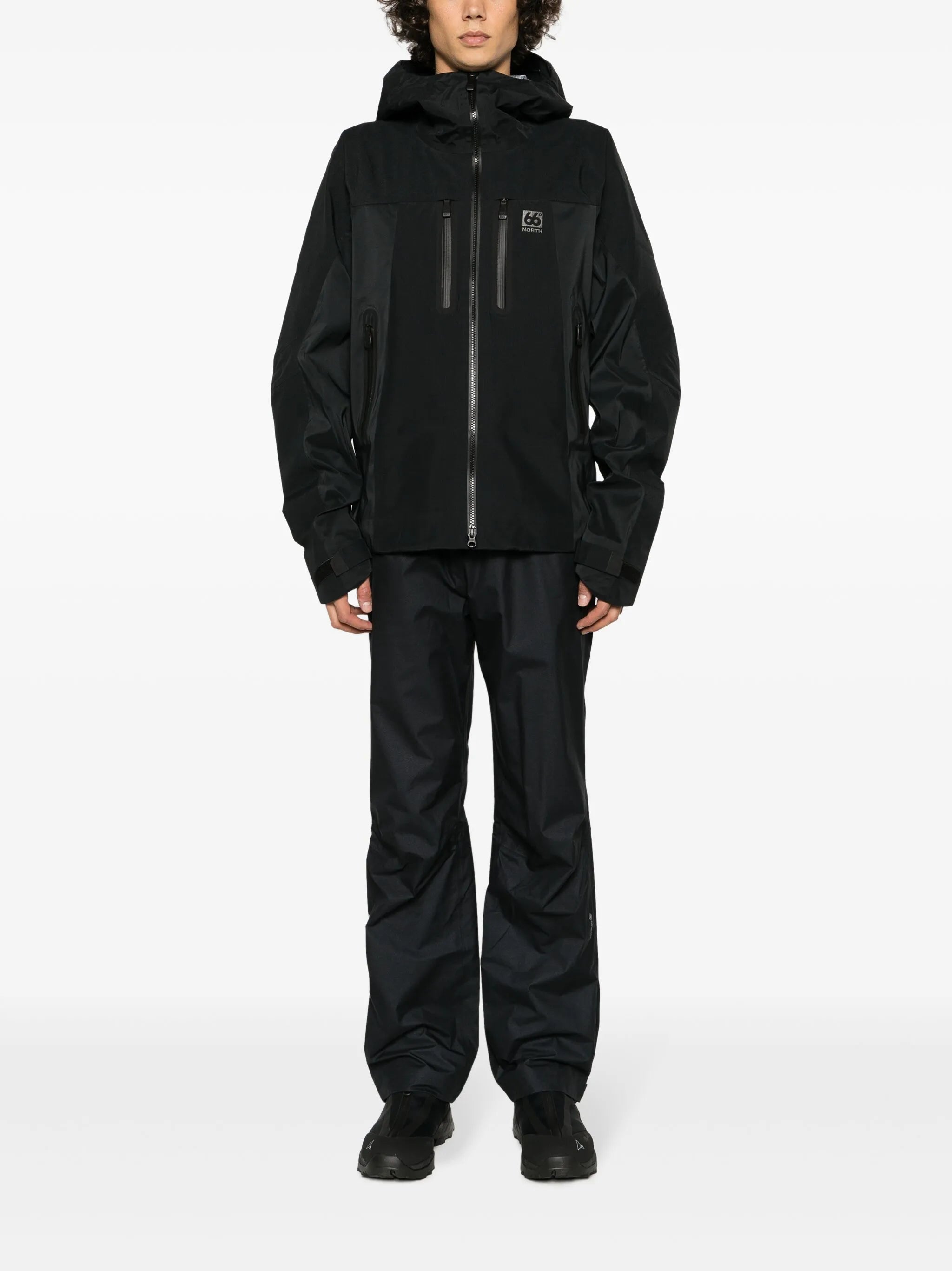 Hornstrandir hooded zip-up jacket