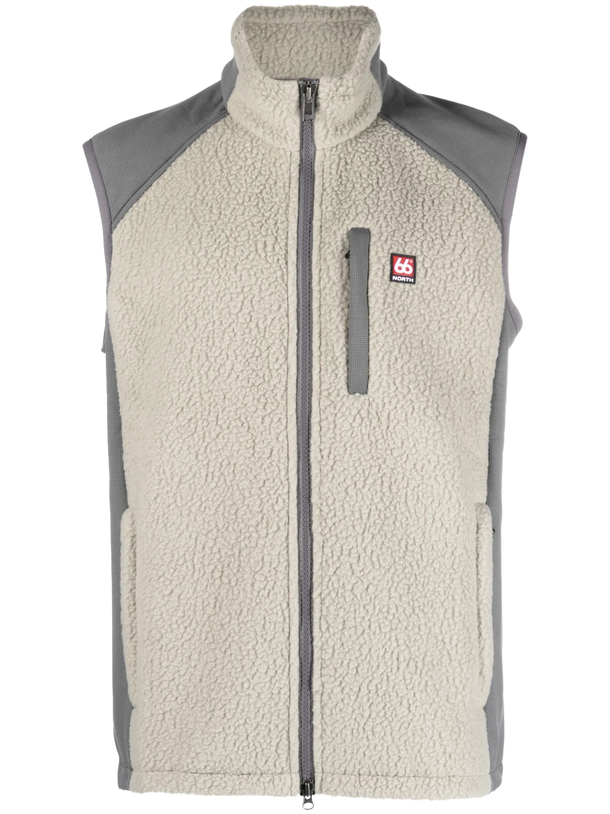 Tindur zip-up fleece vest