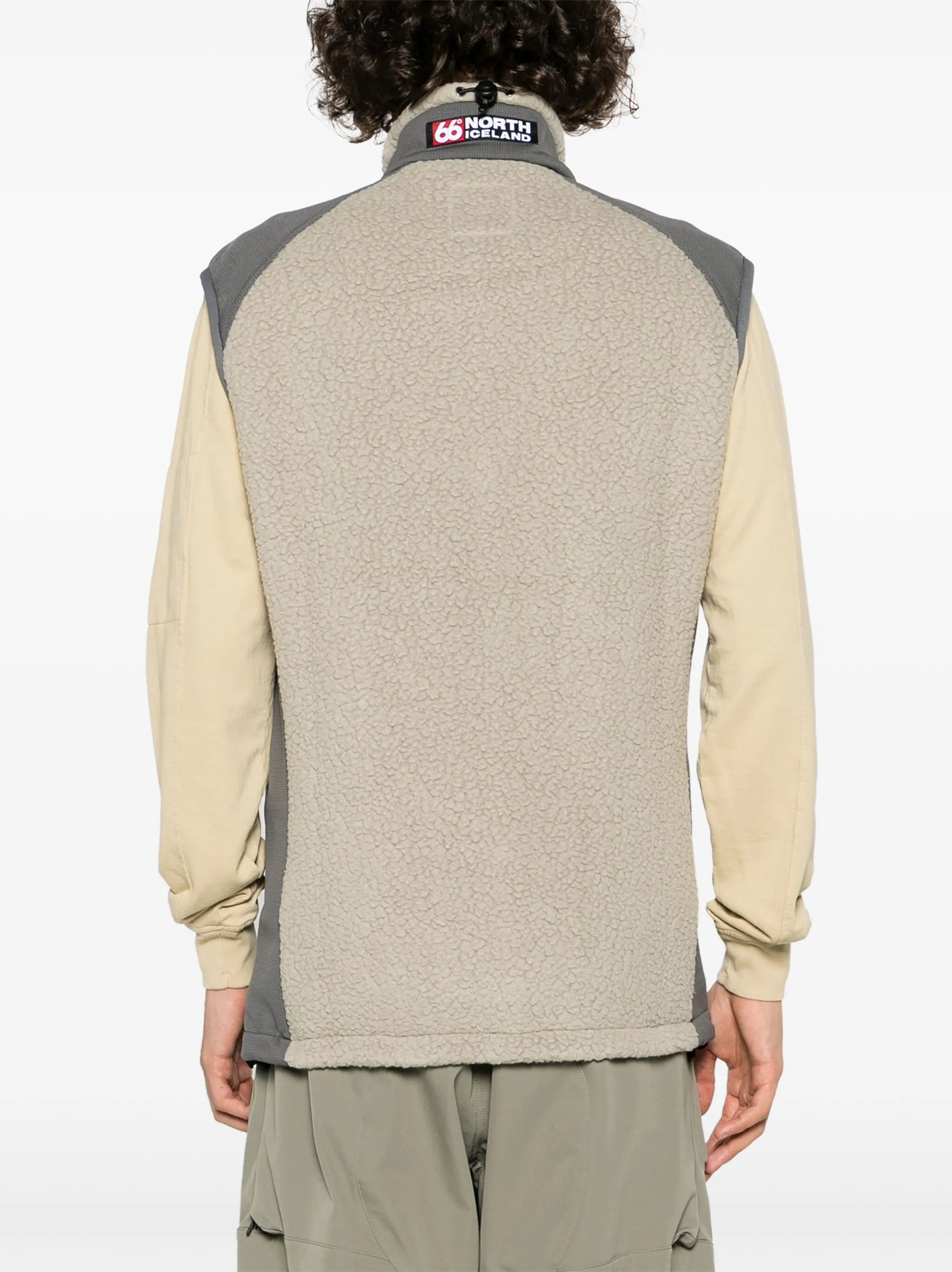 Tindur zip-up fleece vest