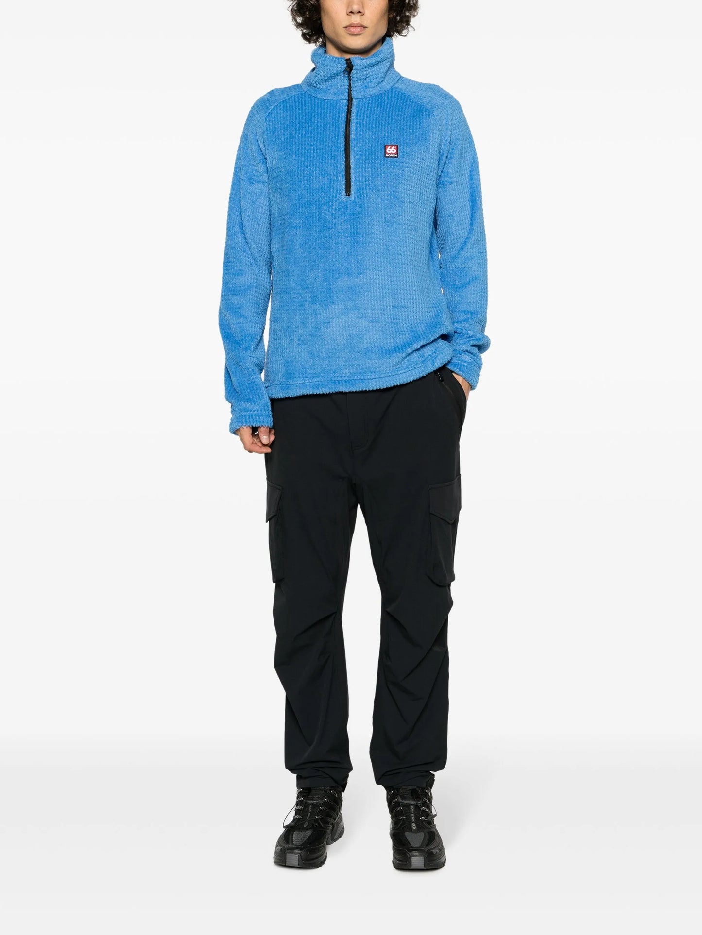 Hrannar half-zip fleece sweatshirt