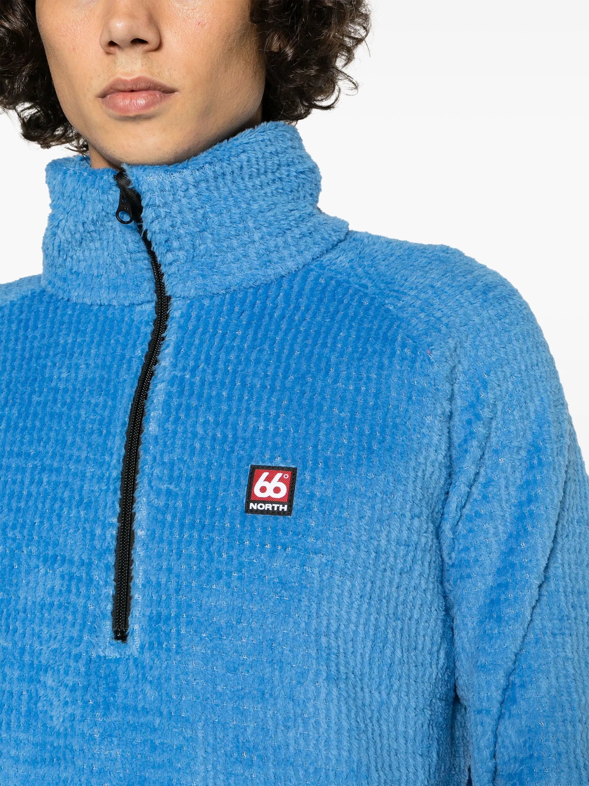 Hrannar half-zip fleece sweatshirt