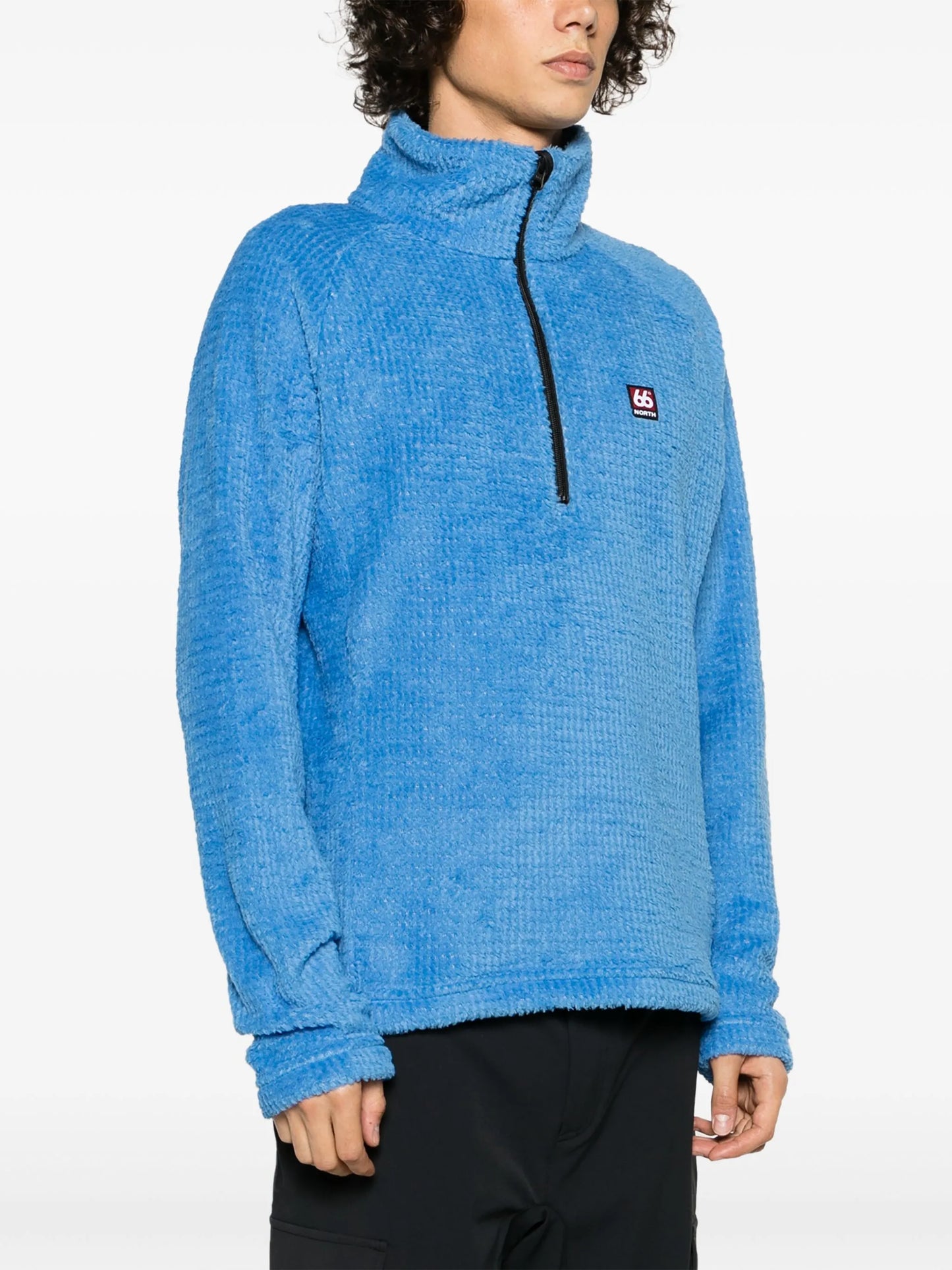 Hrannar half-zip fleece sweatshirt