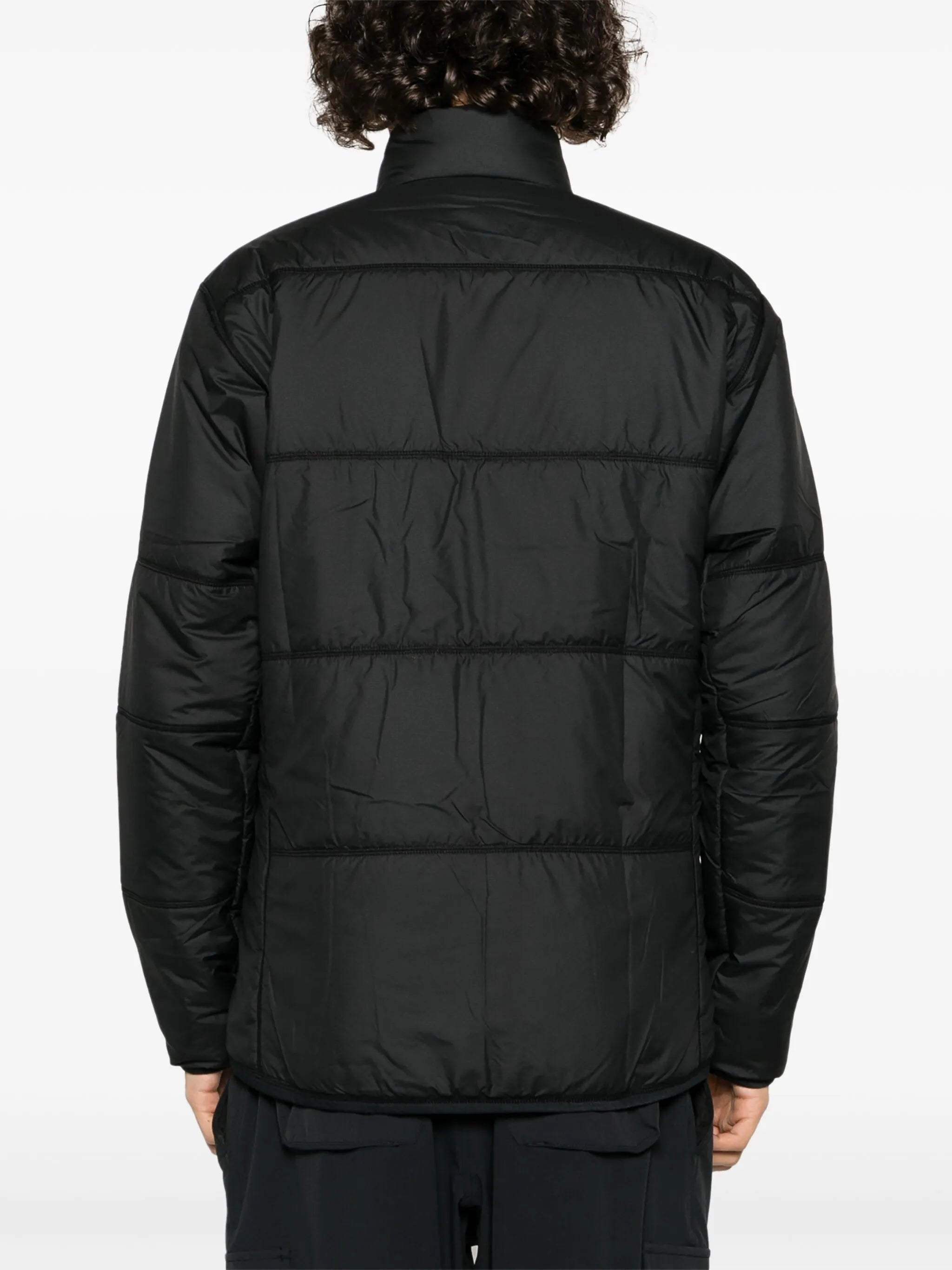 logo-patch padded-design jacket