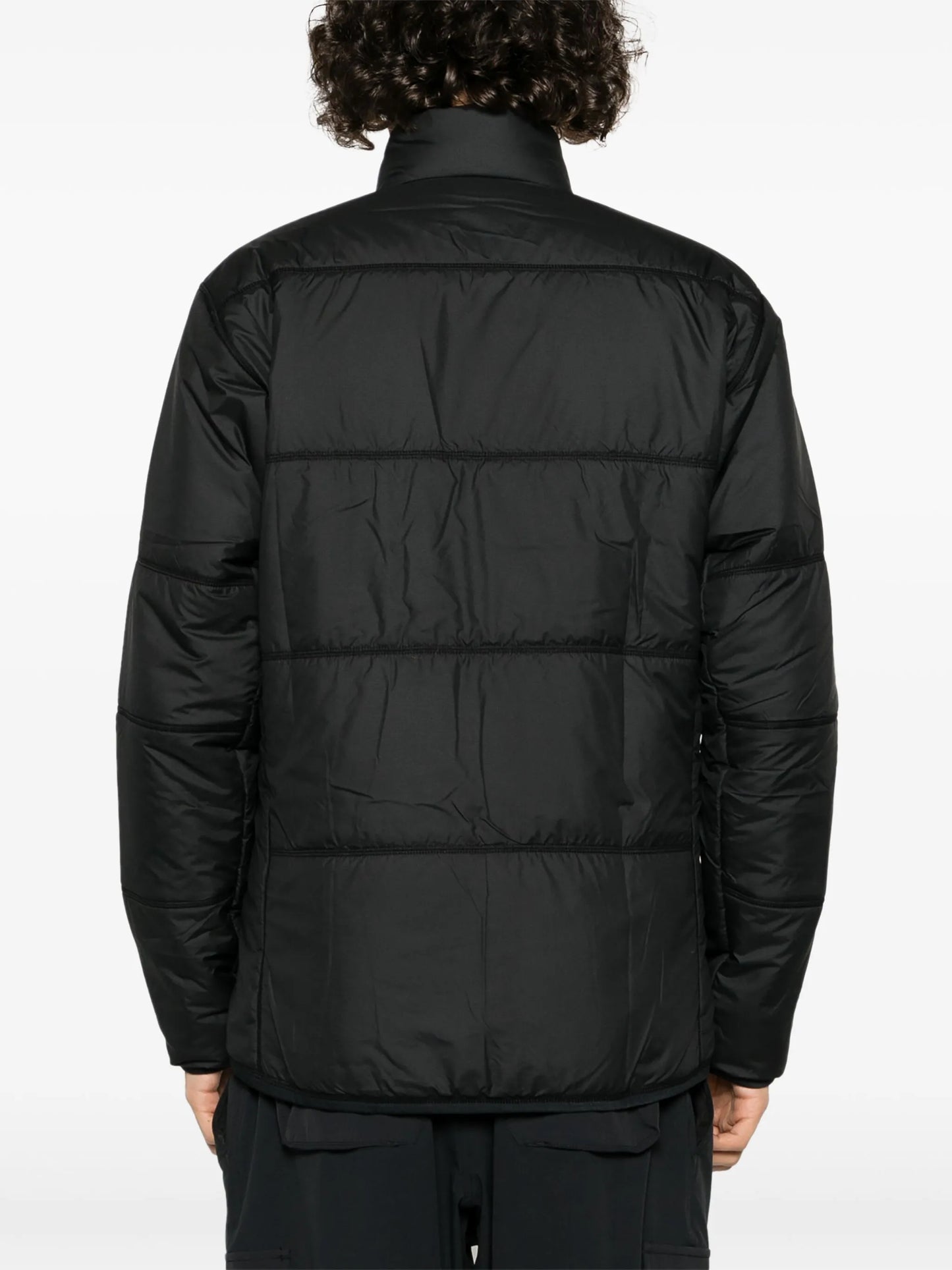 logo-patch padded-design jacket
