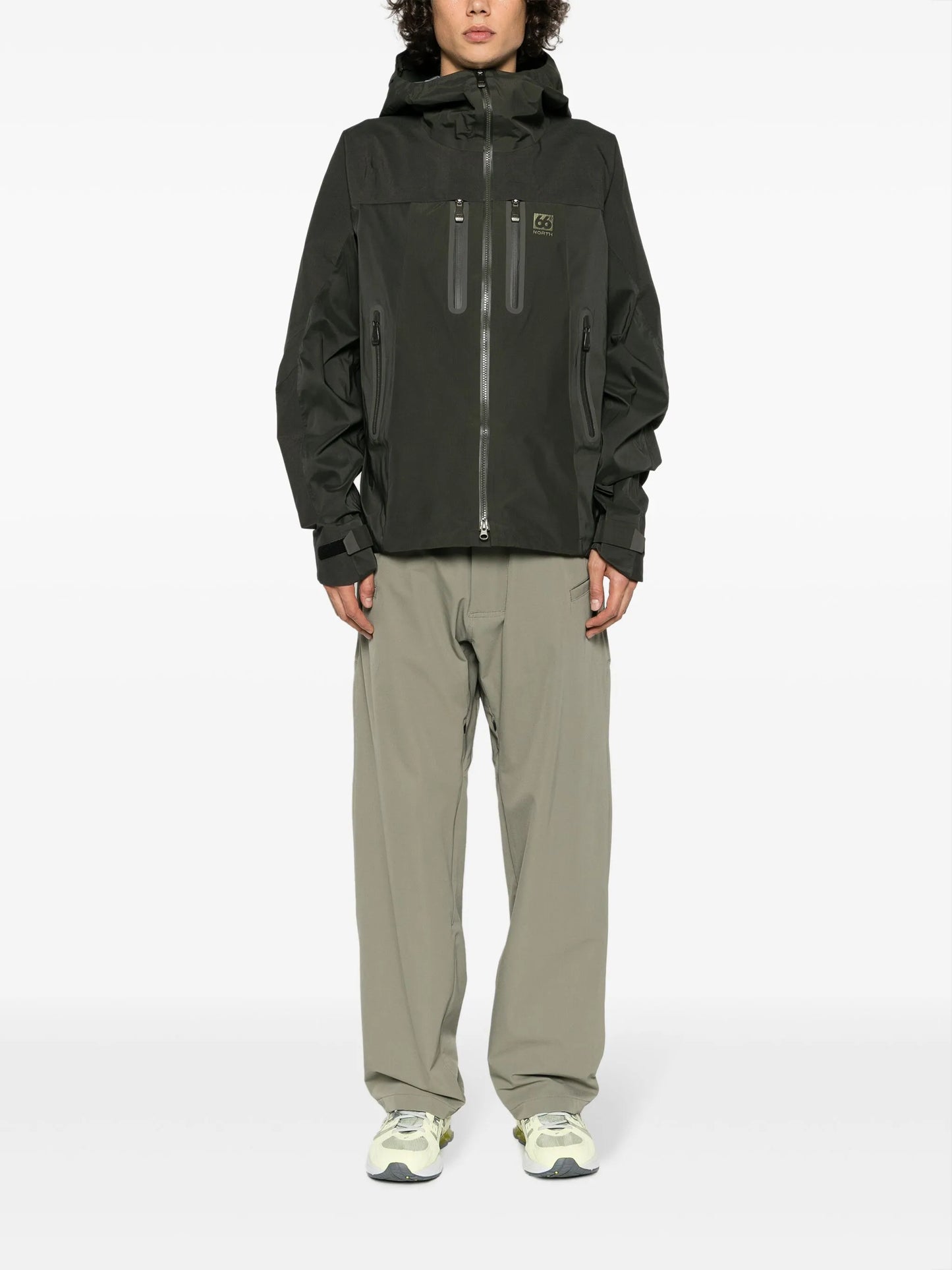 Hornstrandir hooded zip-up jacket