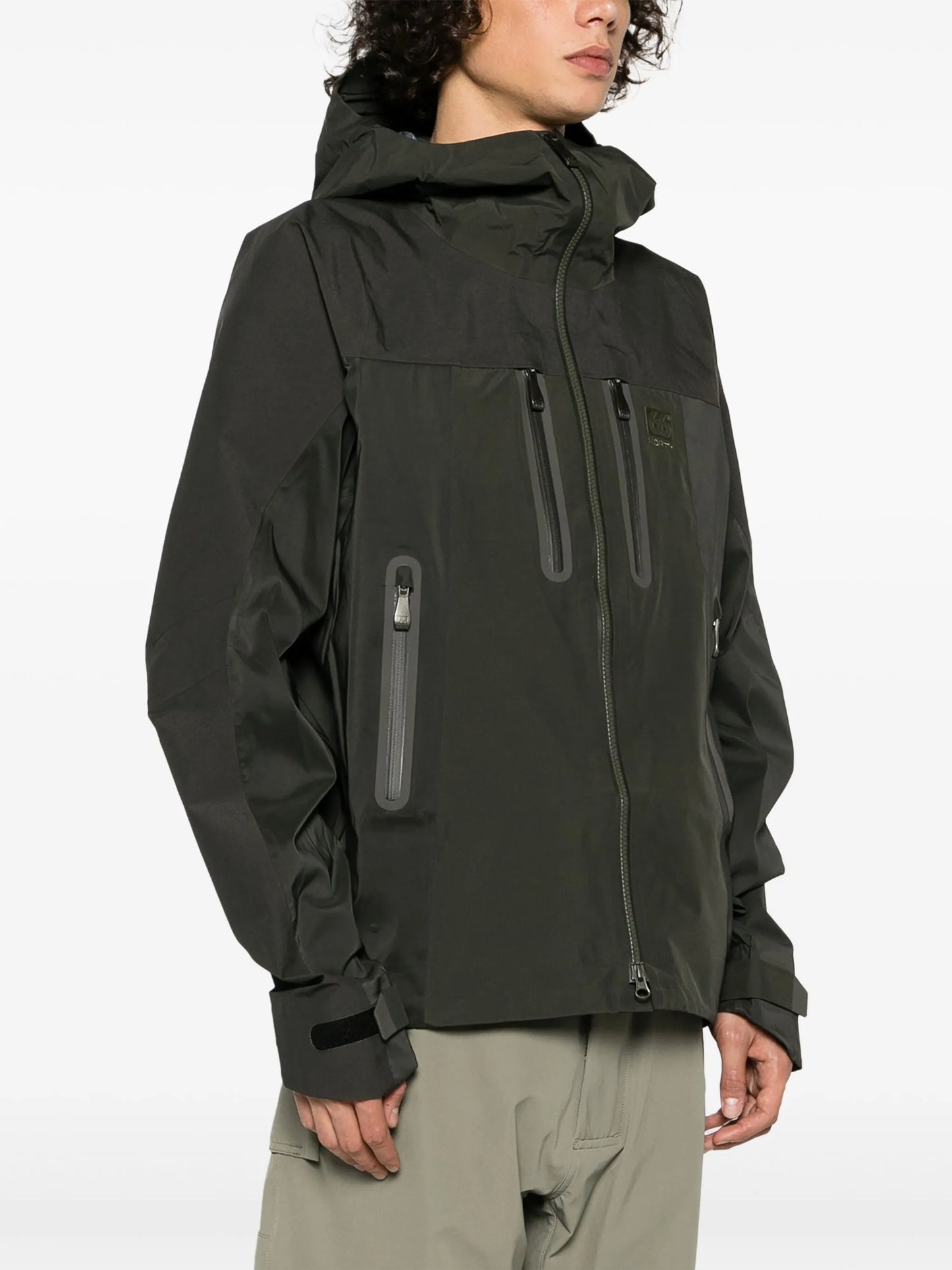 Hornstrandir hooded zip-up jacket