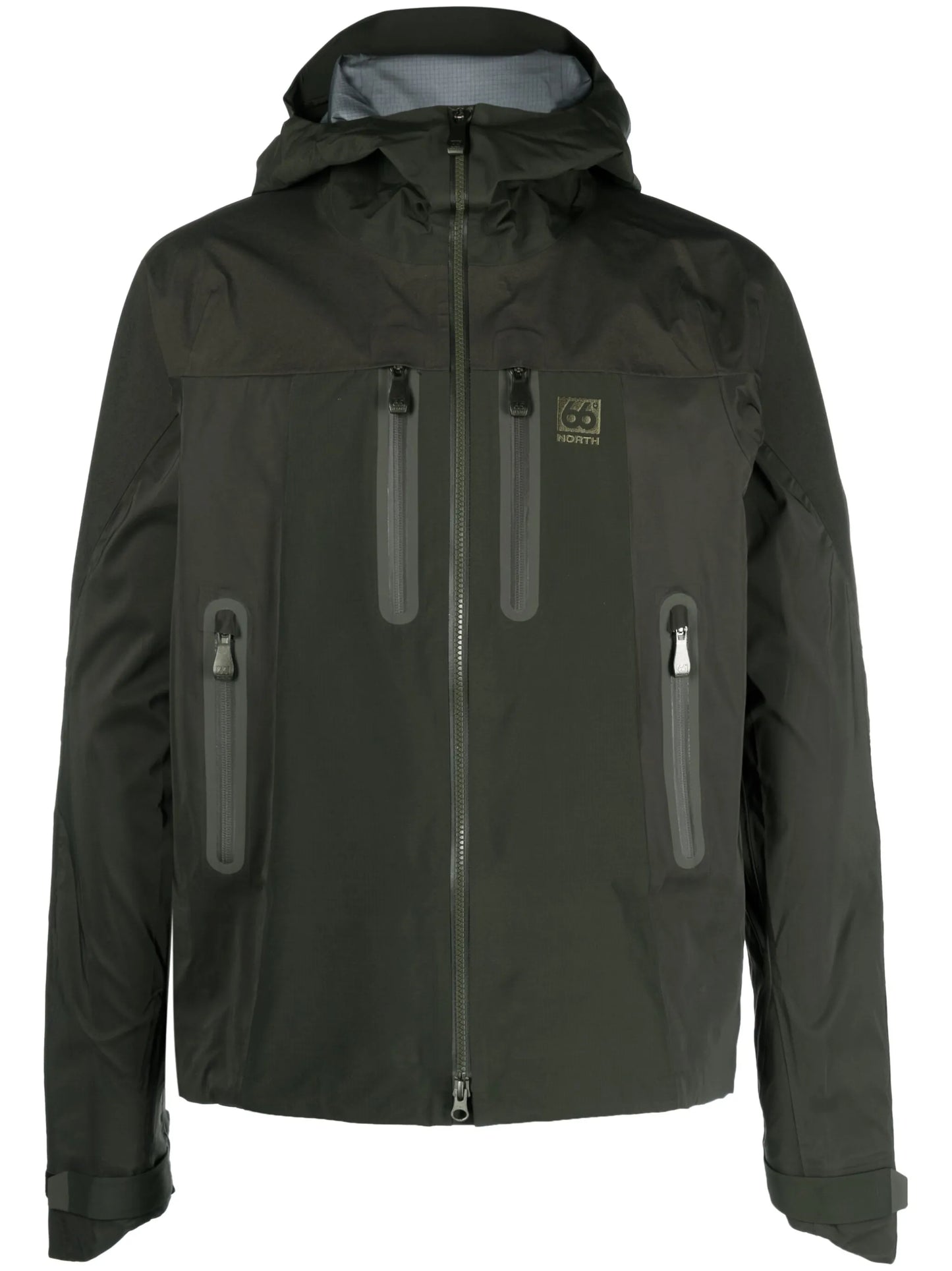 Hornstrandir hooded zip-up jacket