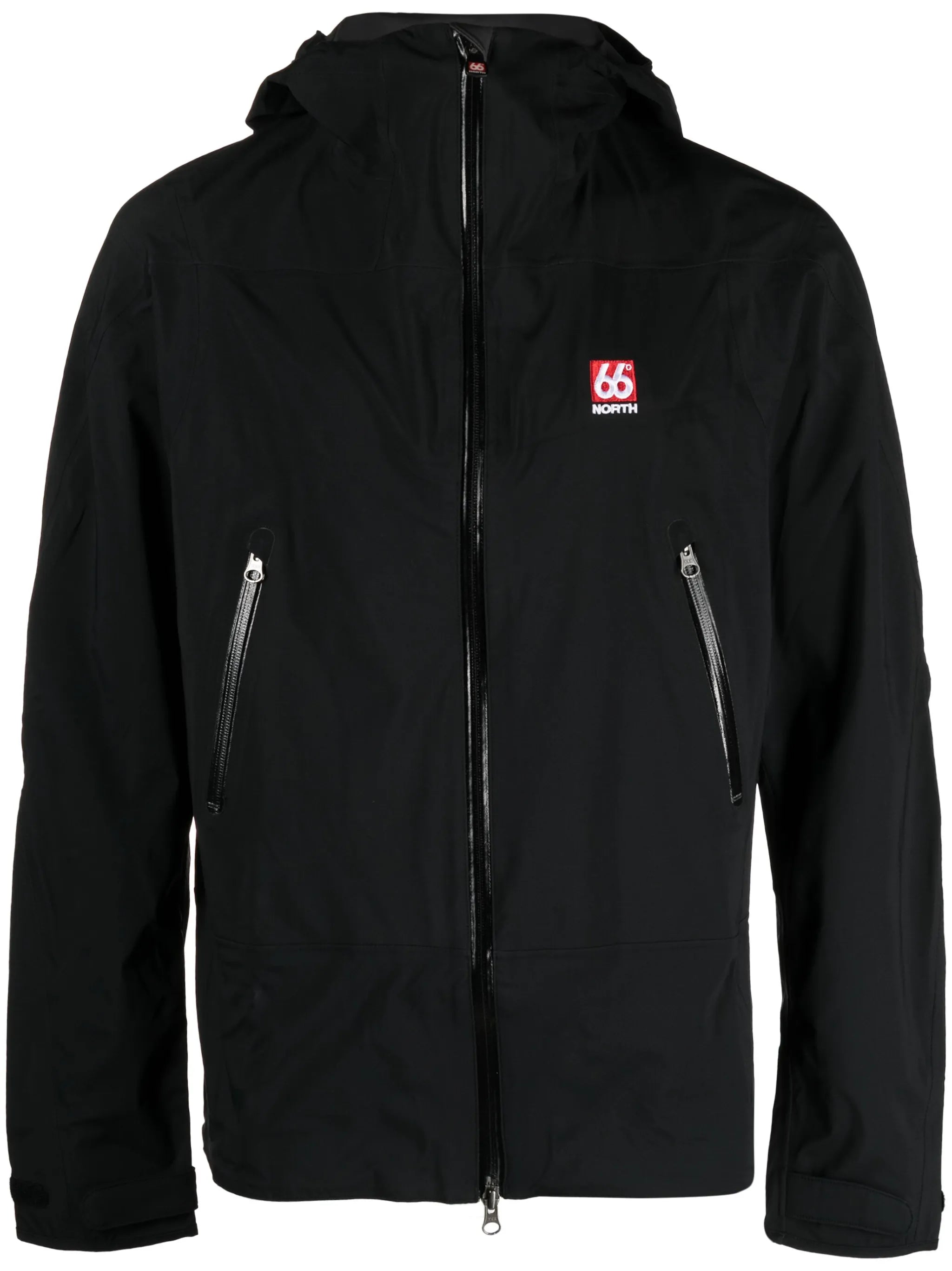 Snaefell hooded zip-up jacket