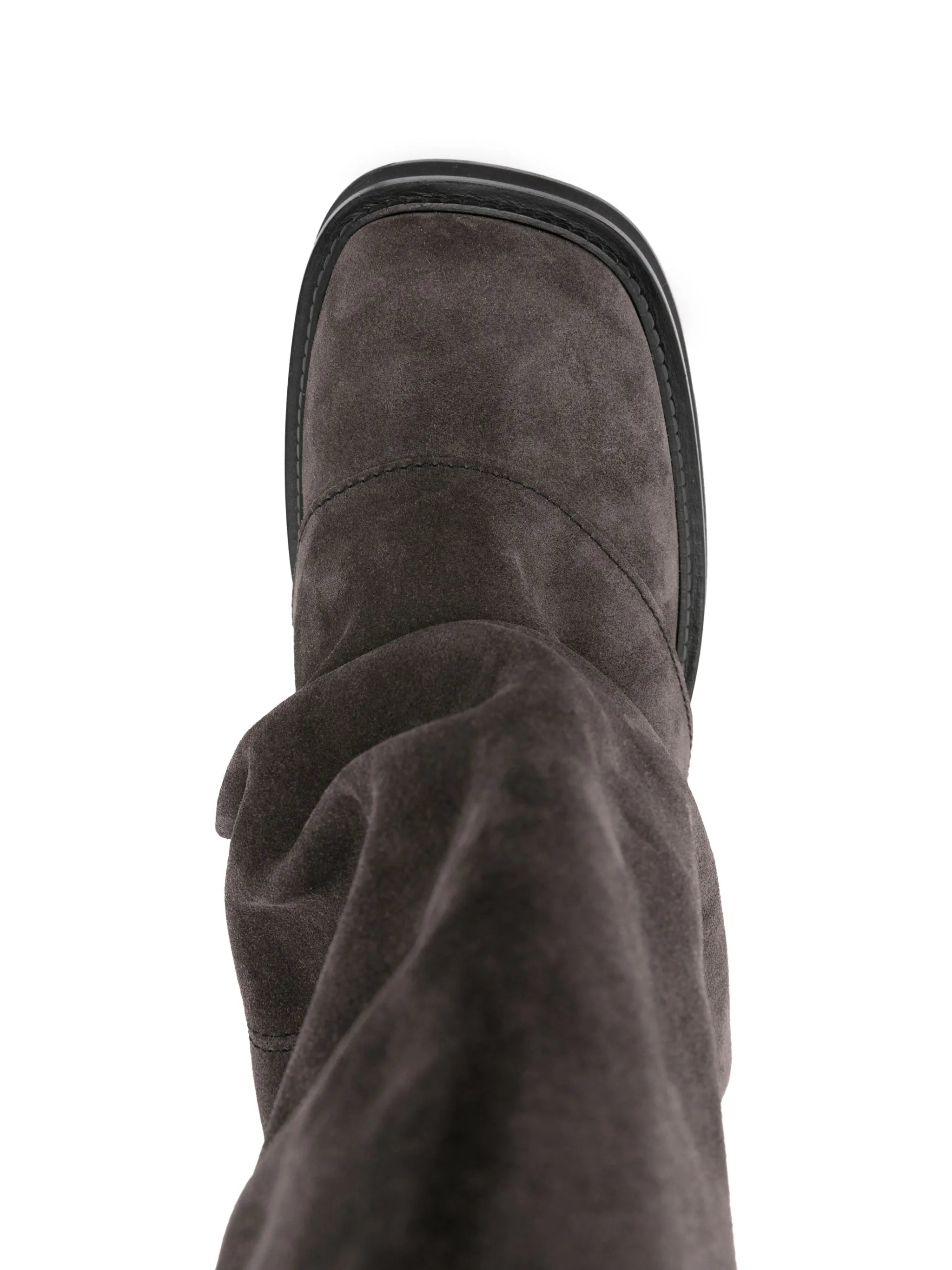 Robin layered suede boots