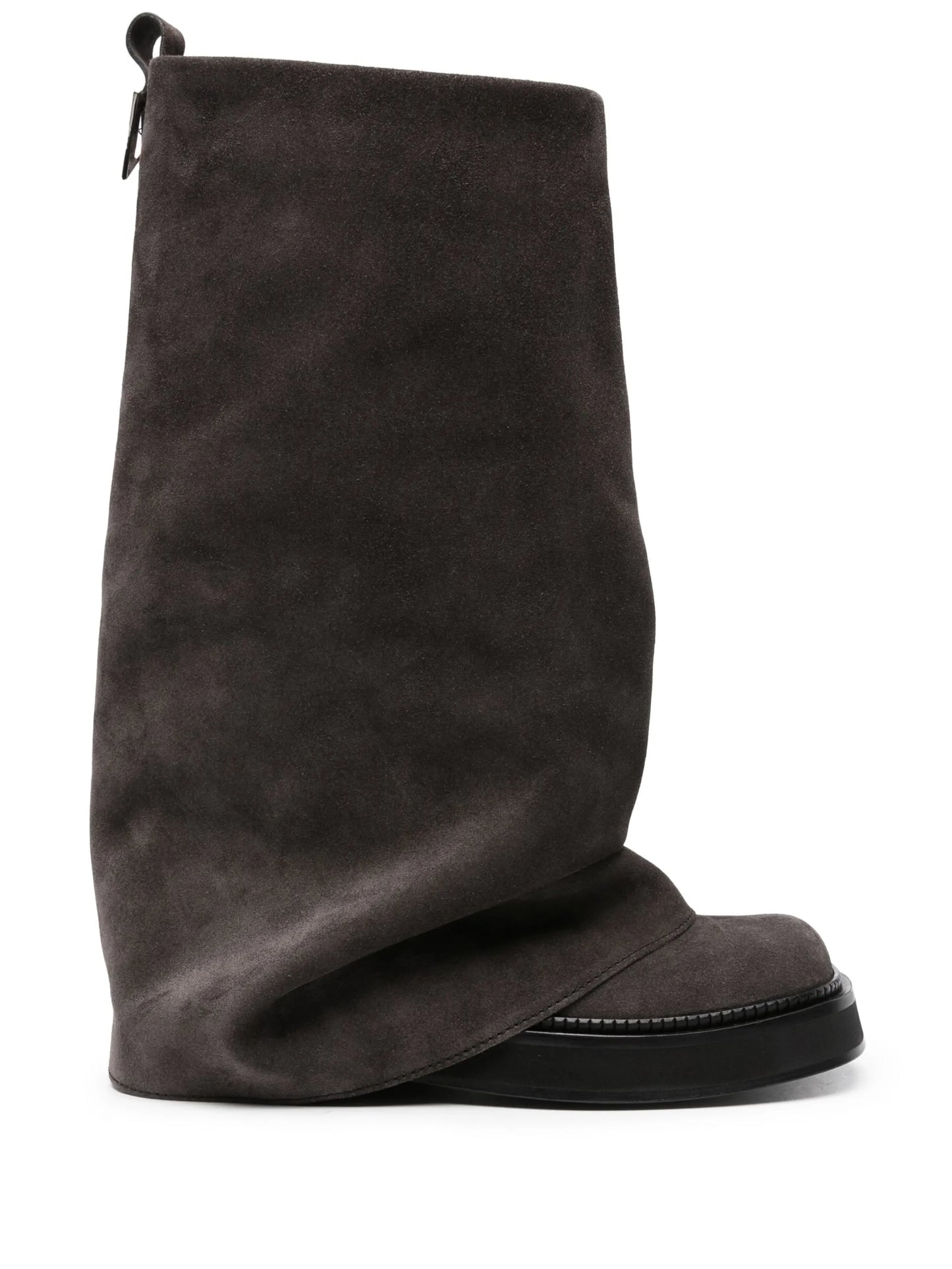 Robin layered suede boots