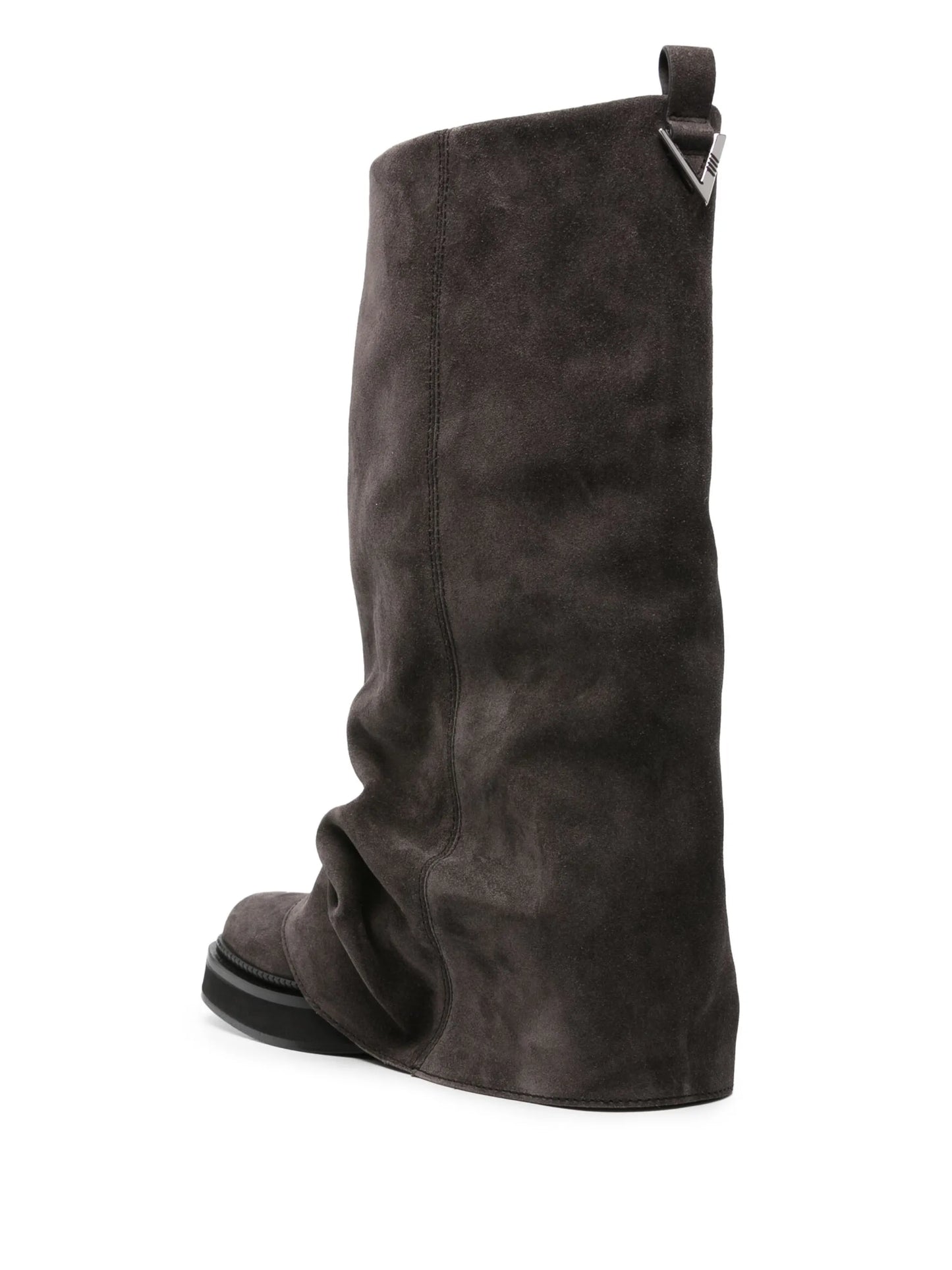 Robin layered suede boots