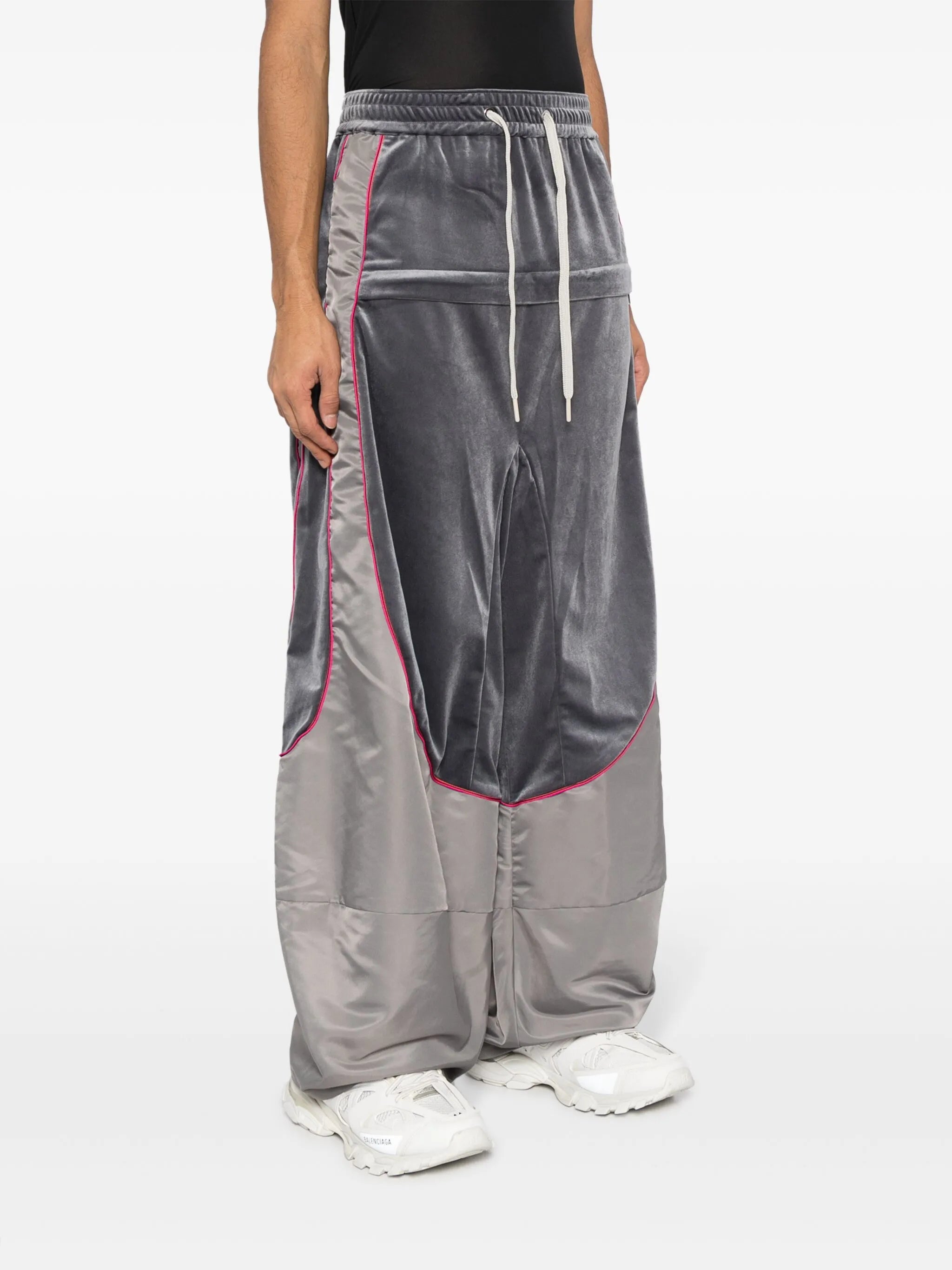 Eighth panelled track pants