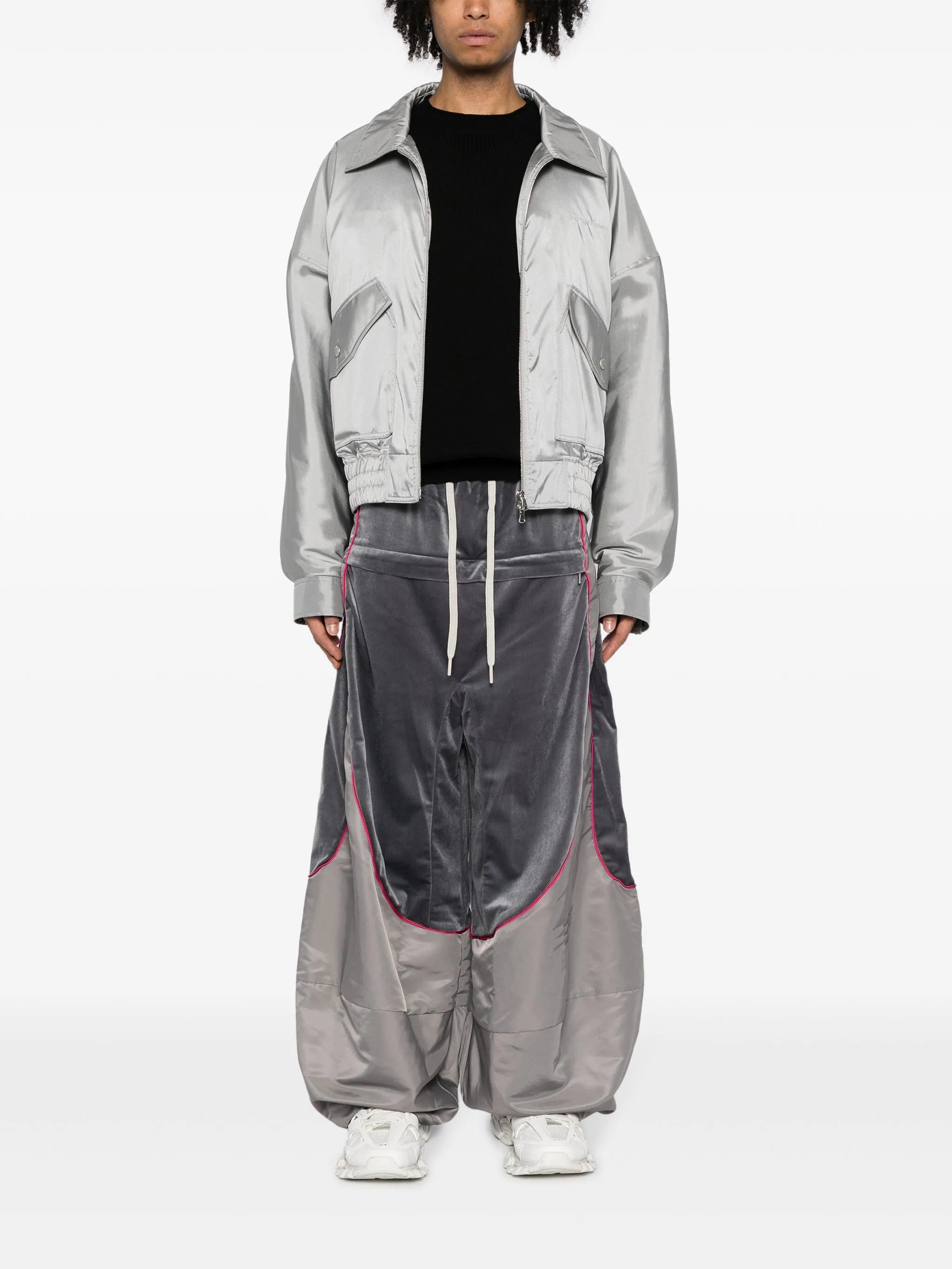 Eighth panelled track pants
