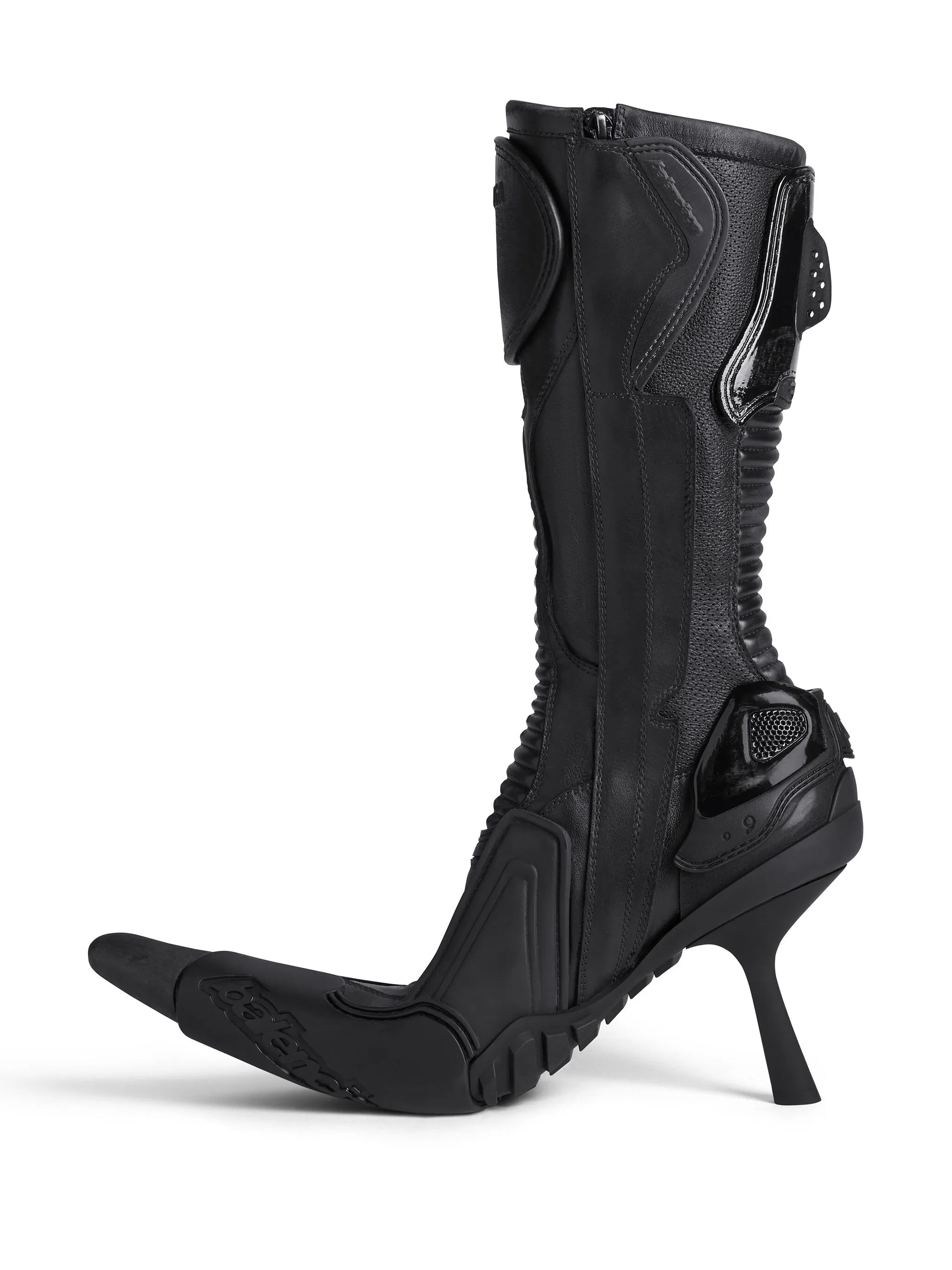 Biker 90mm leather boots
