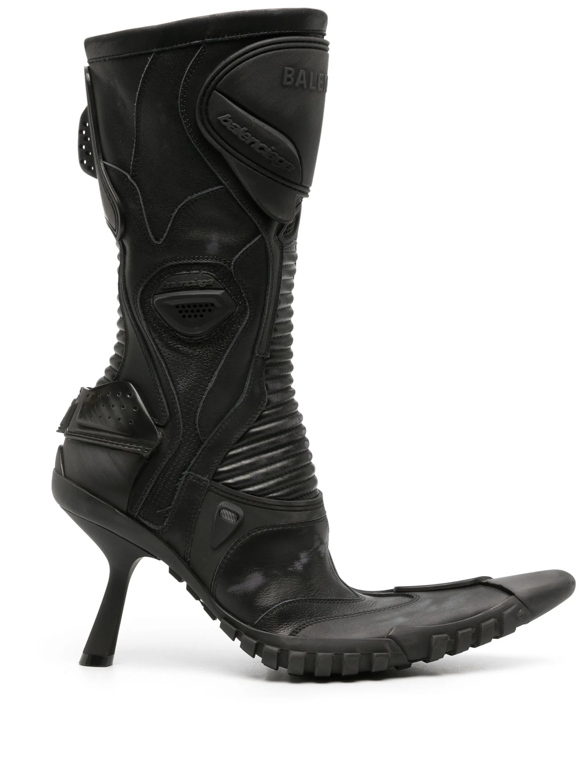 Biker 90mm leather boots