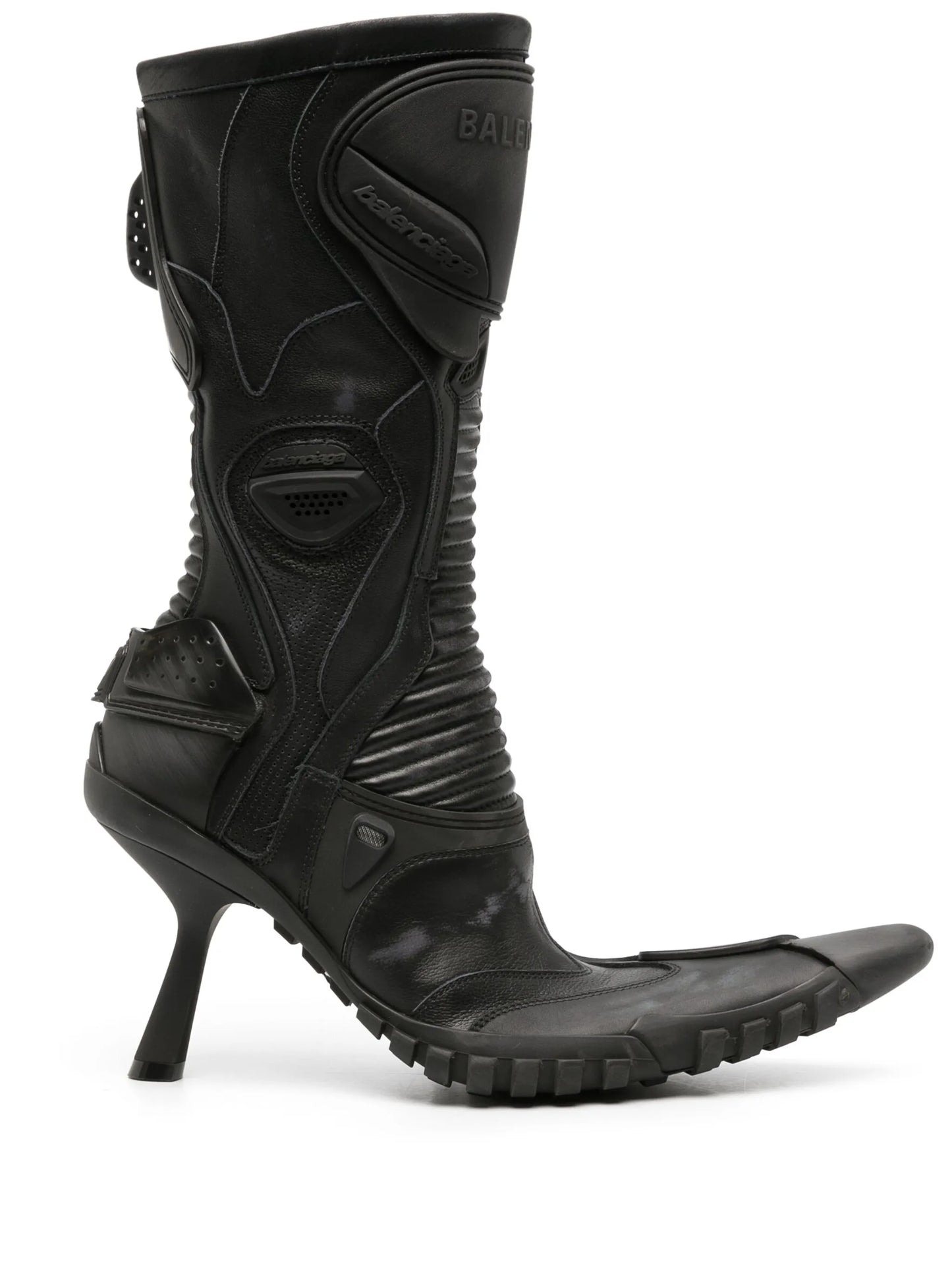 Biker 90mm leather boots
