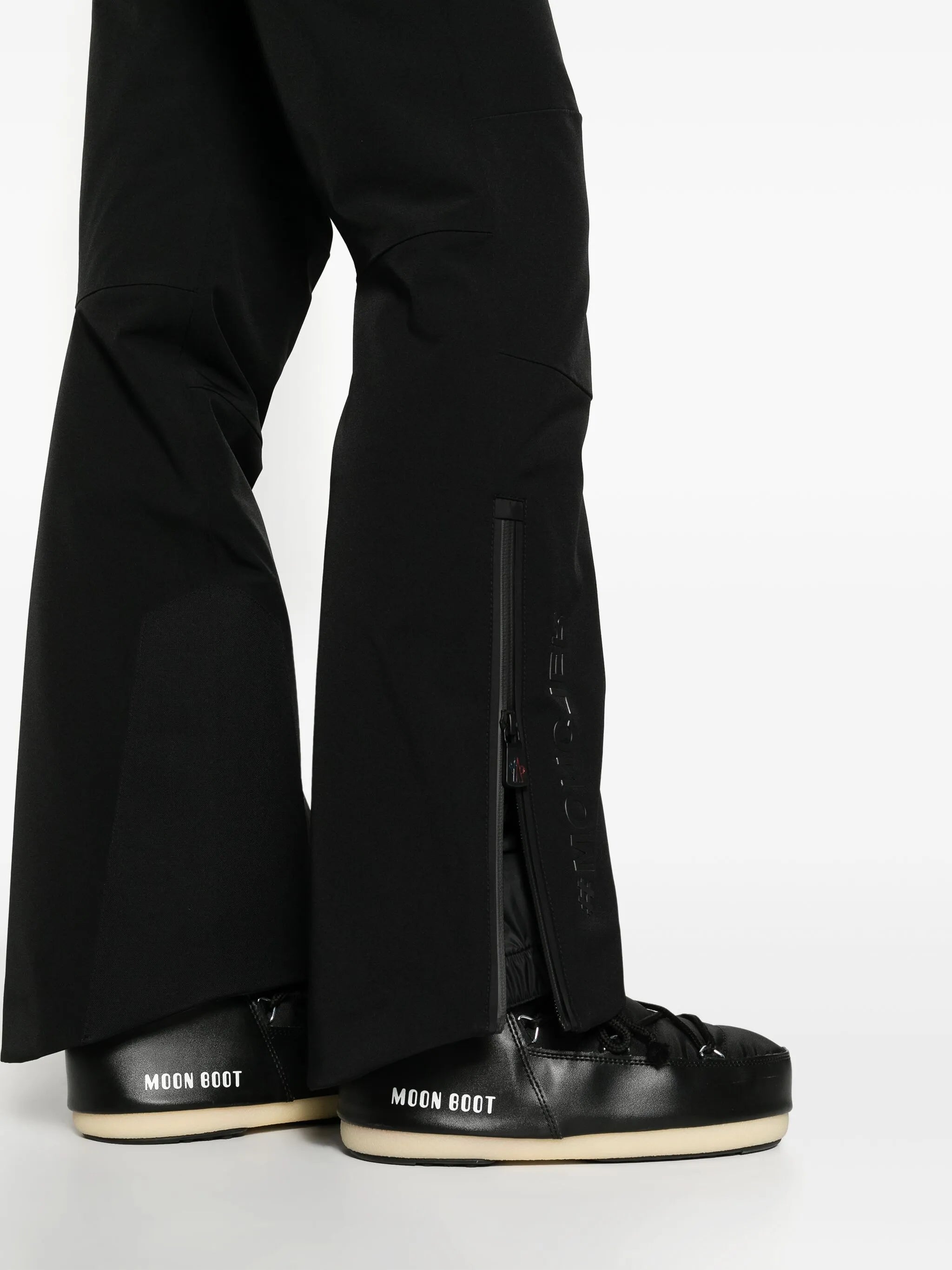 flared-leg ski trousers