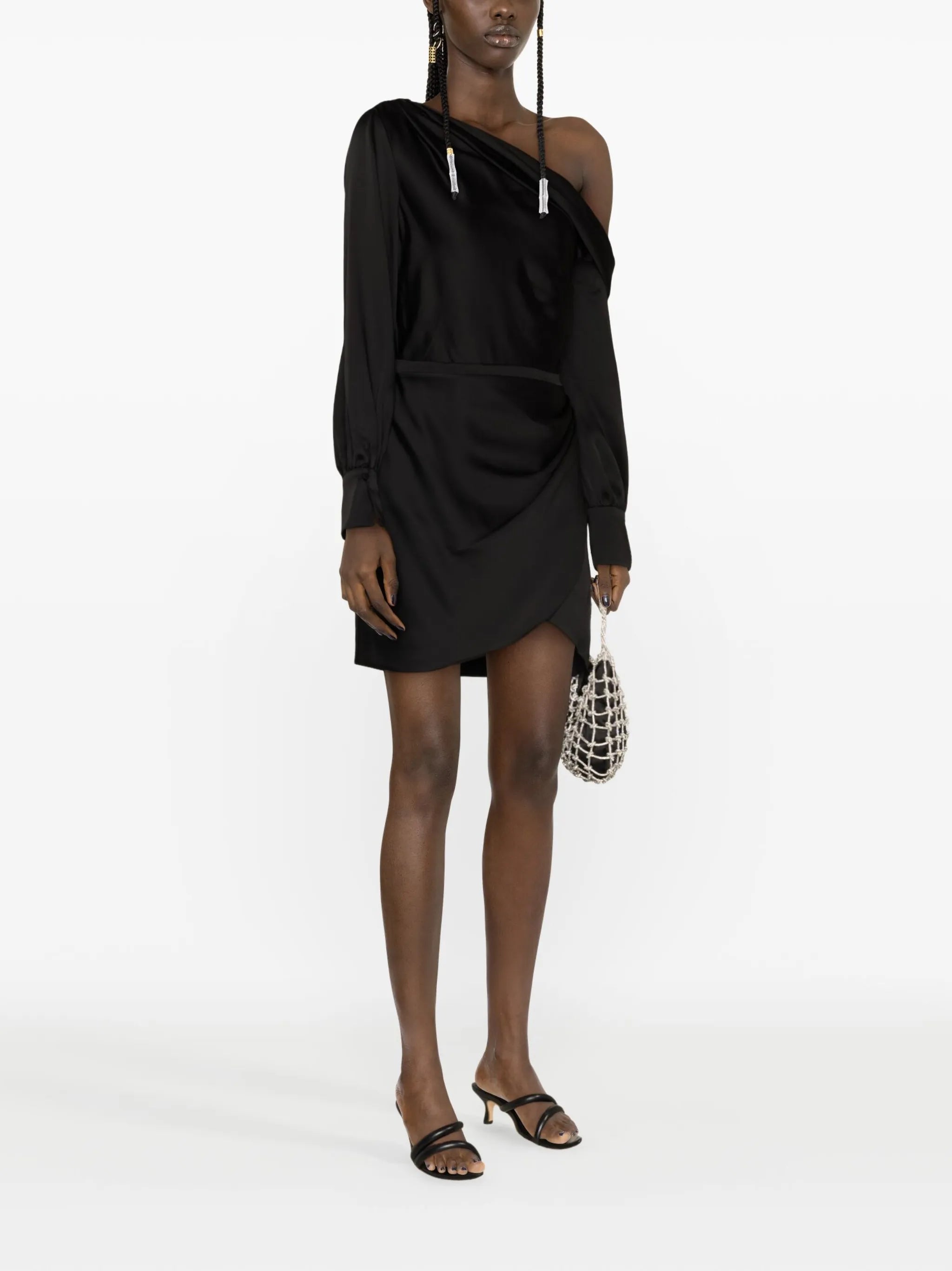 Cameron asymmetric minidress