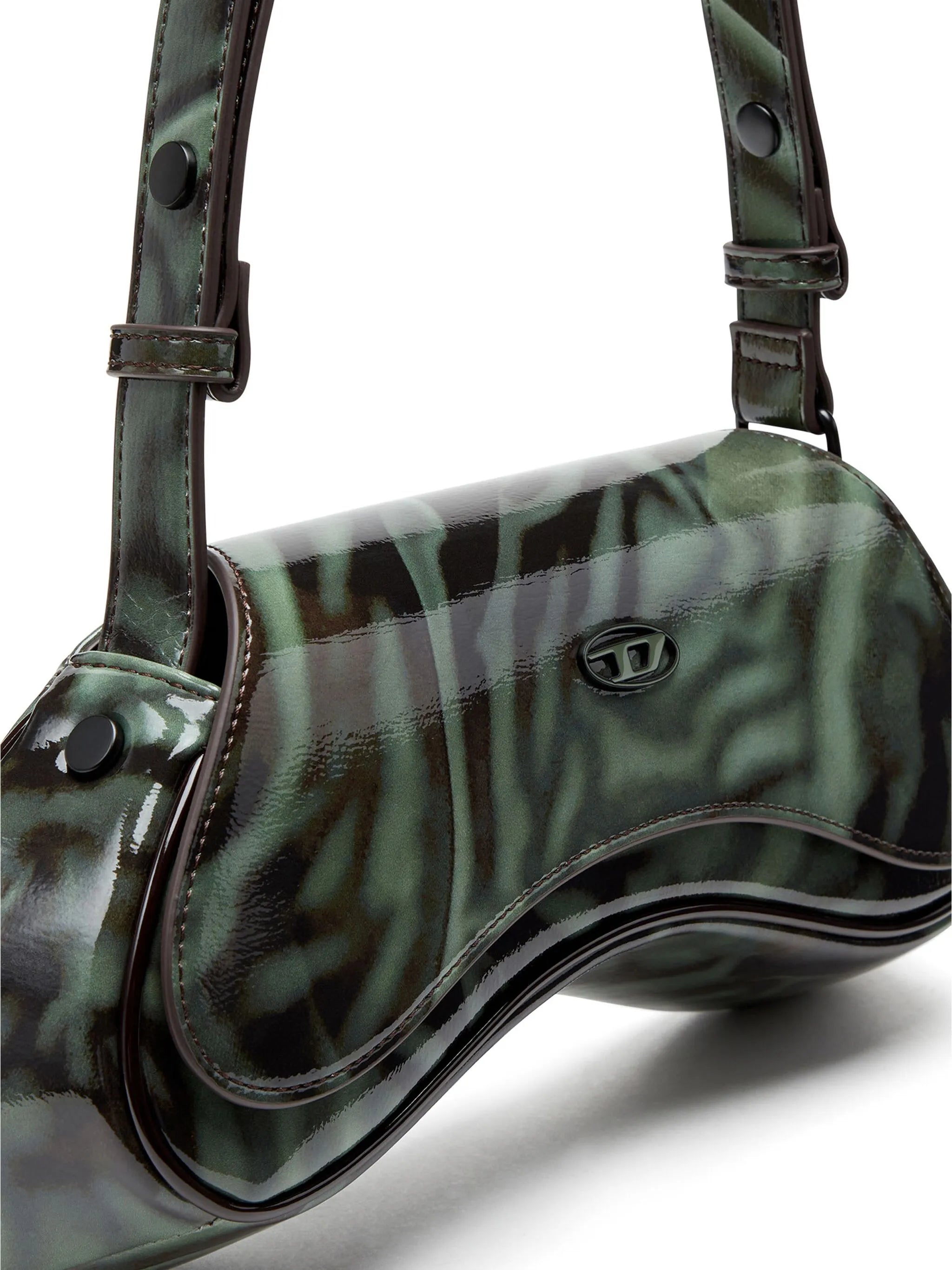 Play zebra-print crossbody bag
