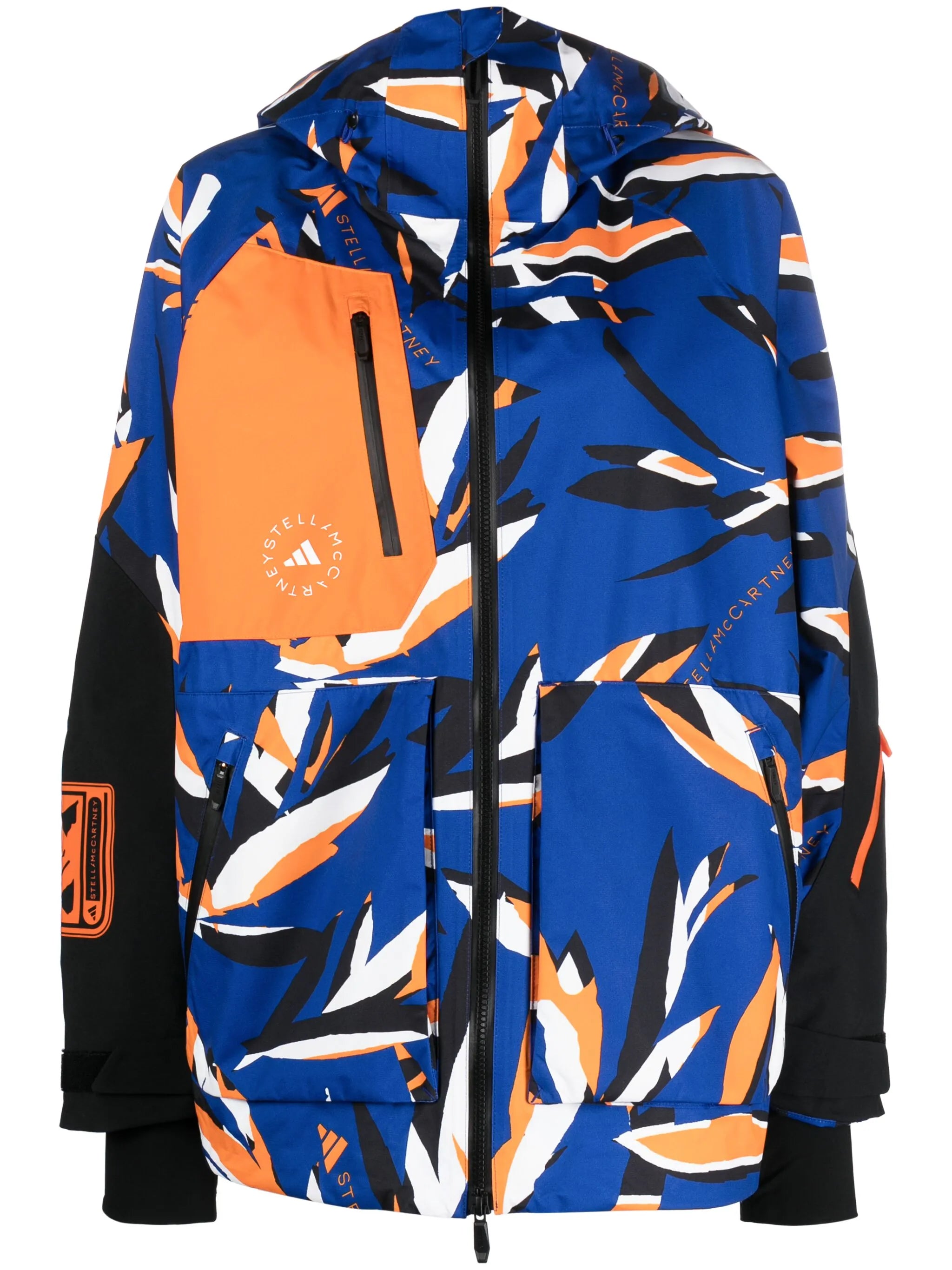 x Terrex TrueNature abstract-print ski jacket