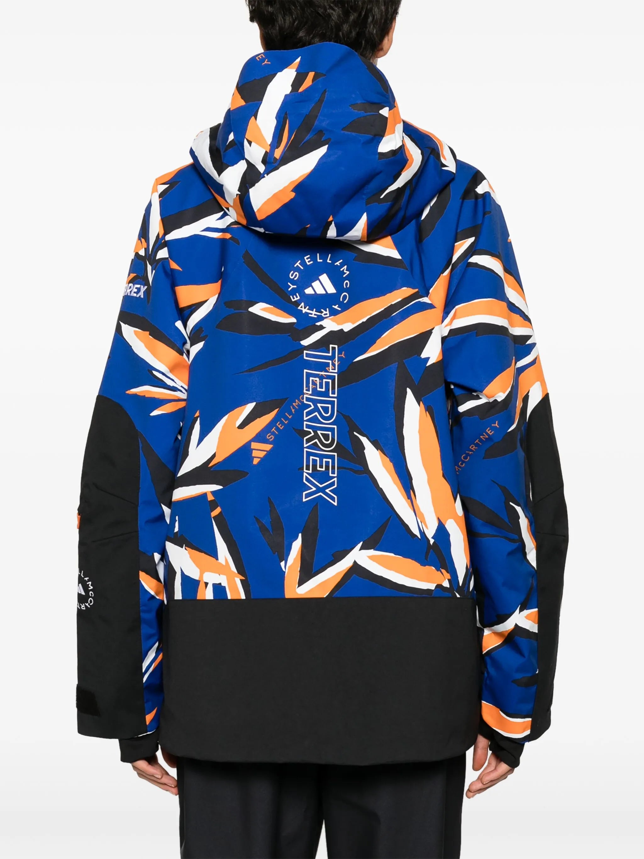 x Terrex TrueNature abstract-print ski jacket