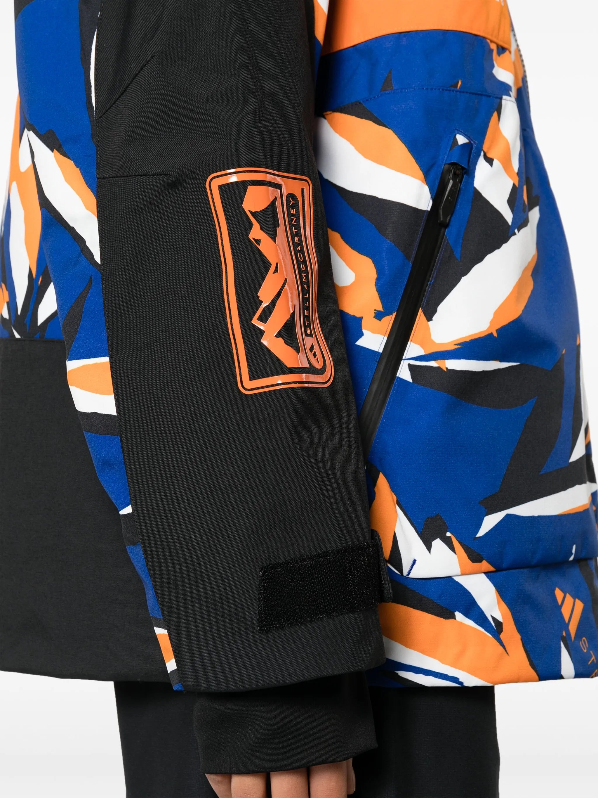 x Terrex TrueNature abstract-print ski jacket