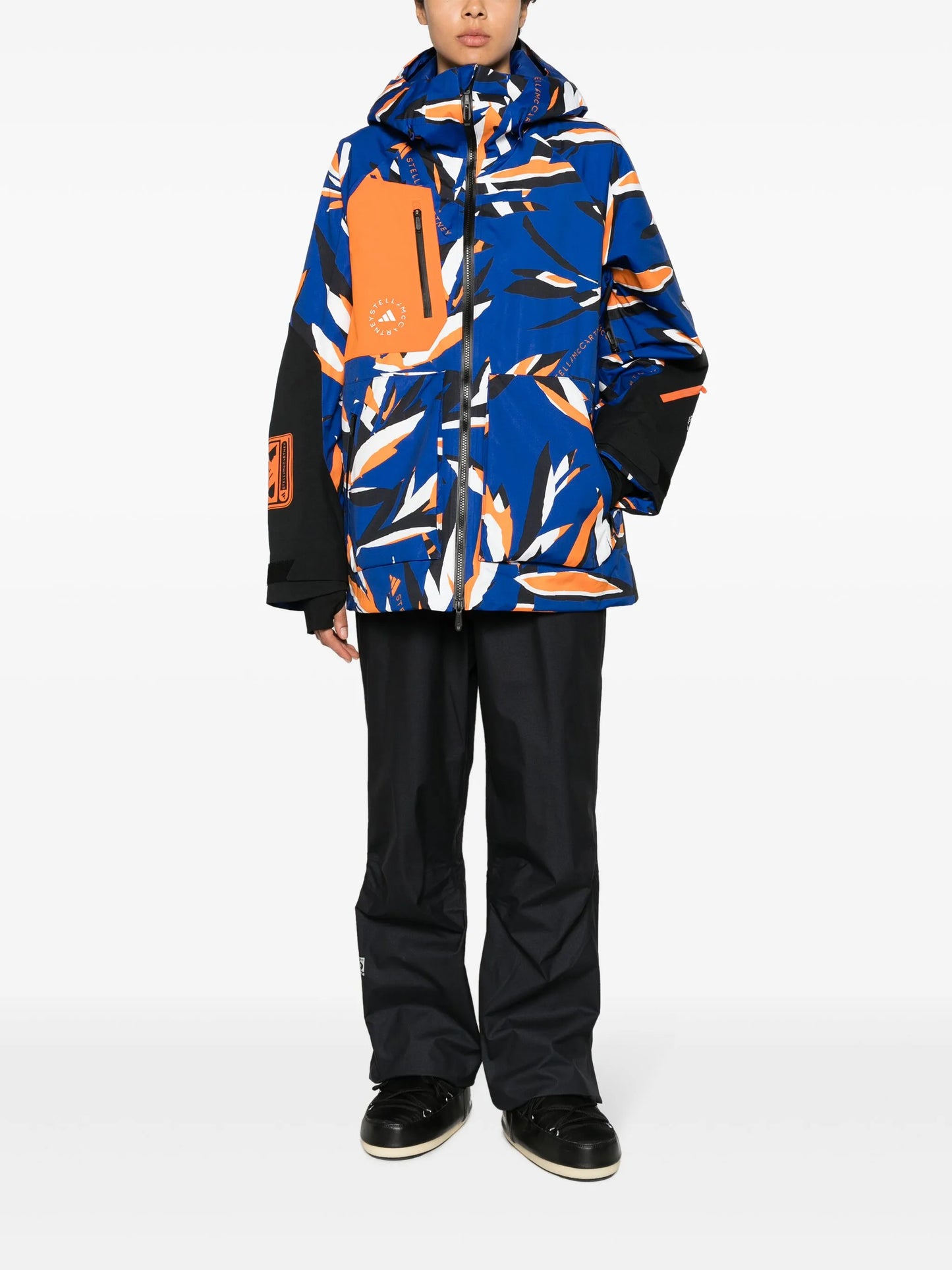 x Terrex TrueNature abstract-print ski jacket