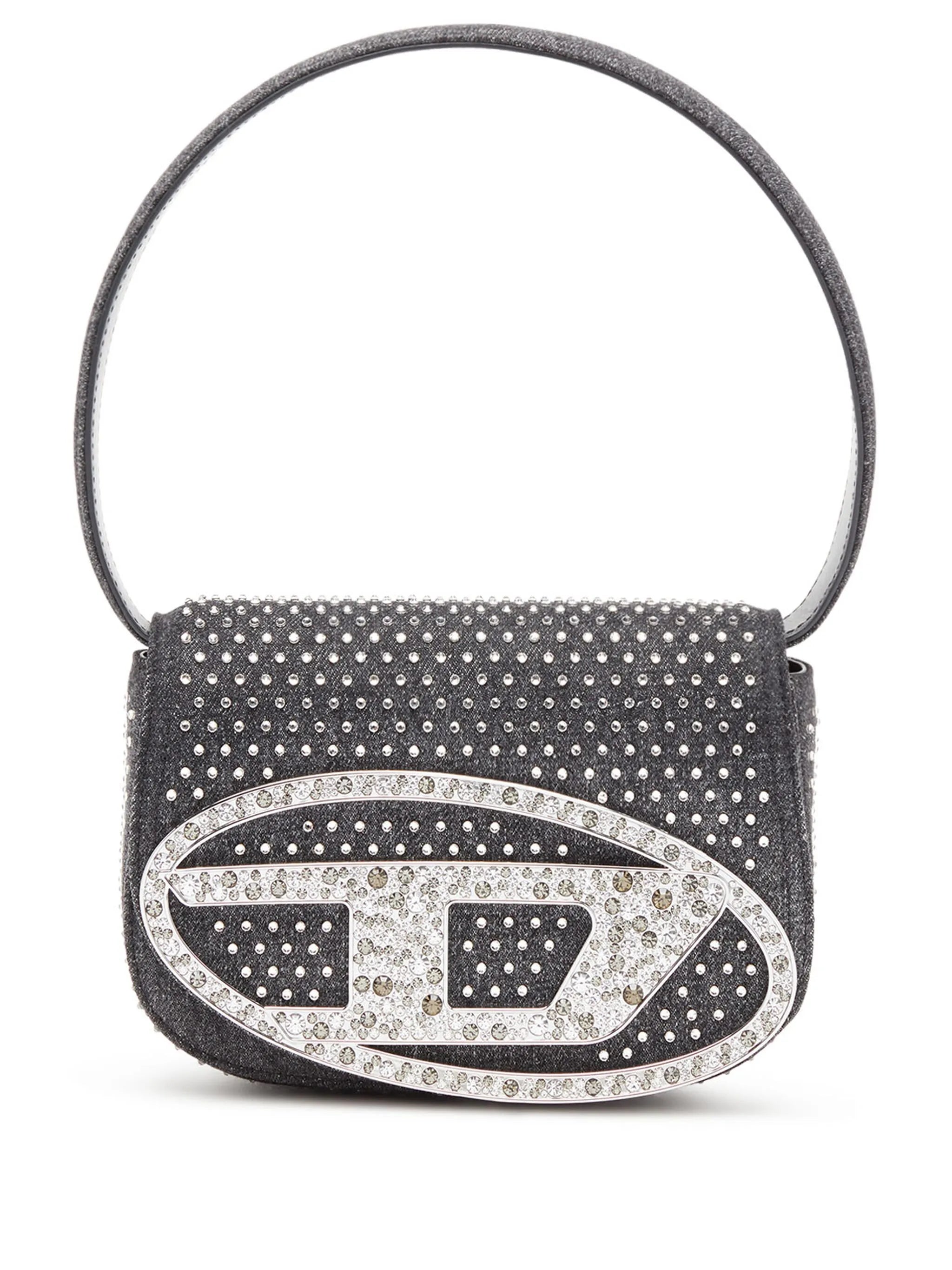 1DR denim shoulder bag