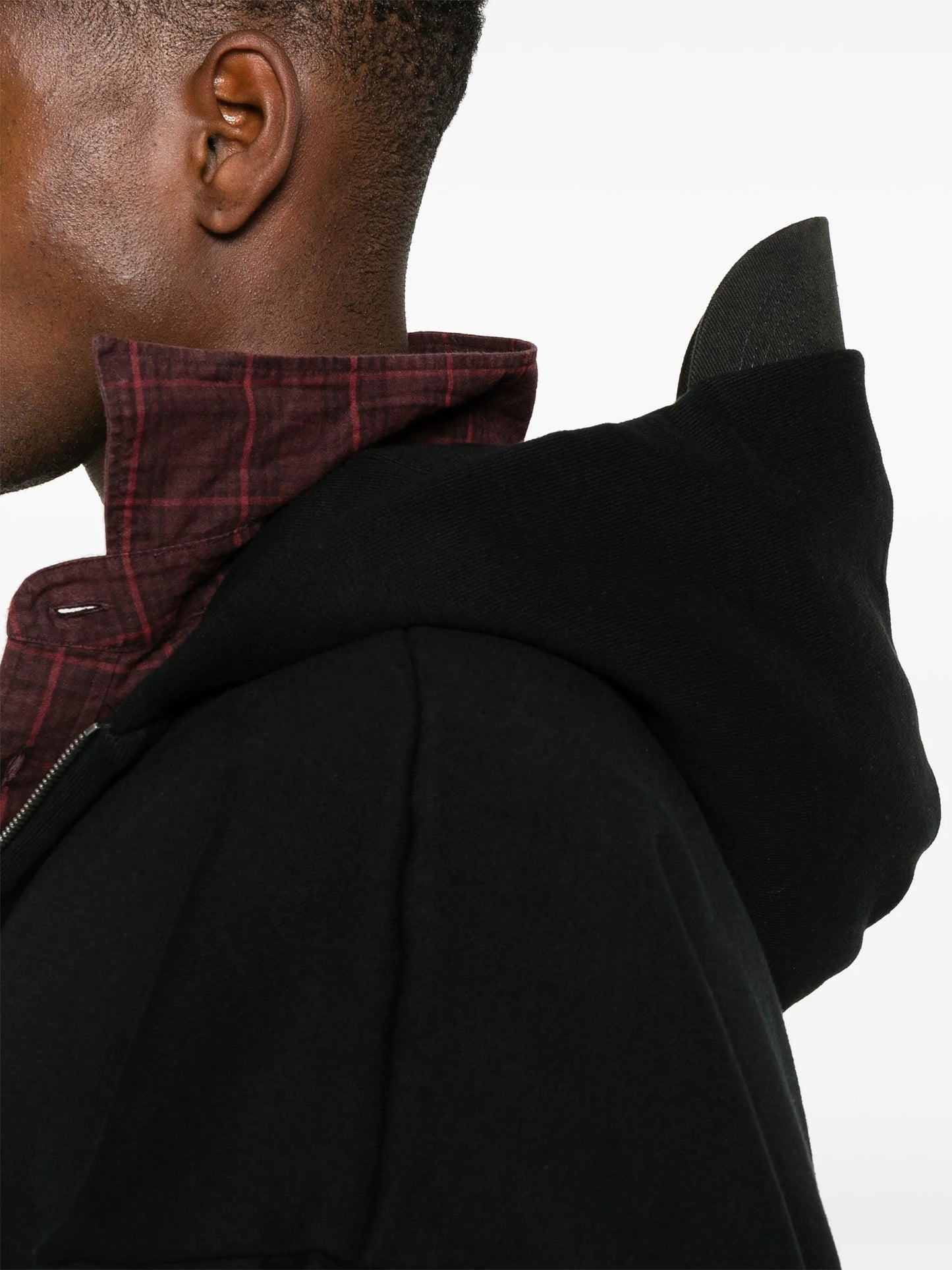 layered hoodie