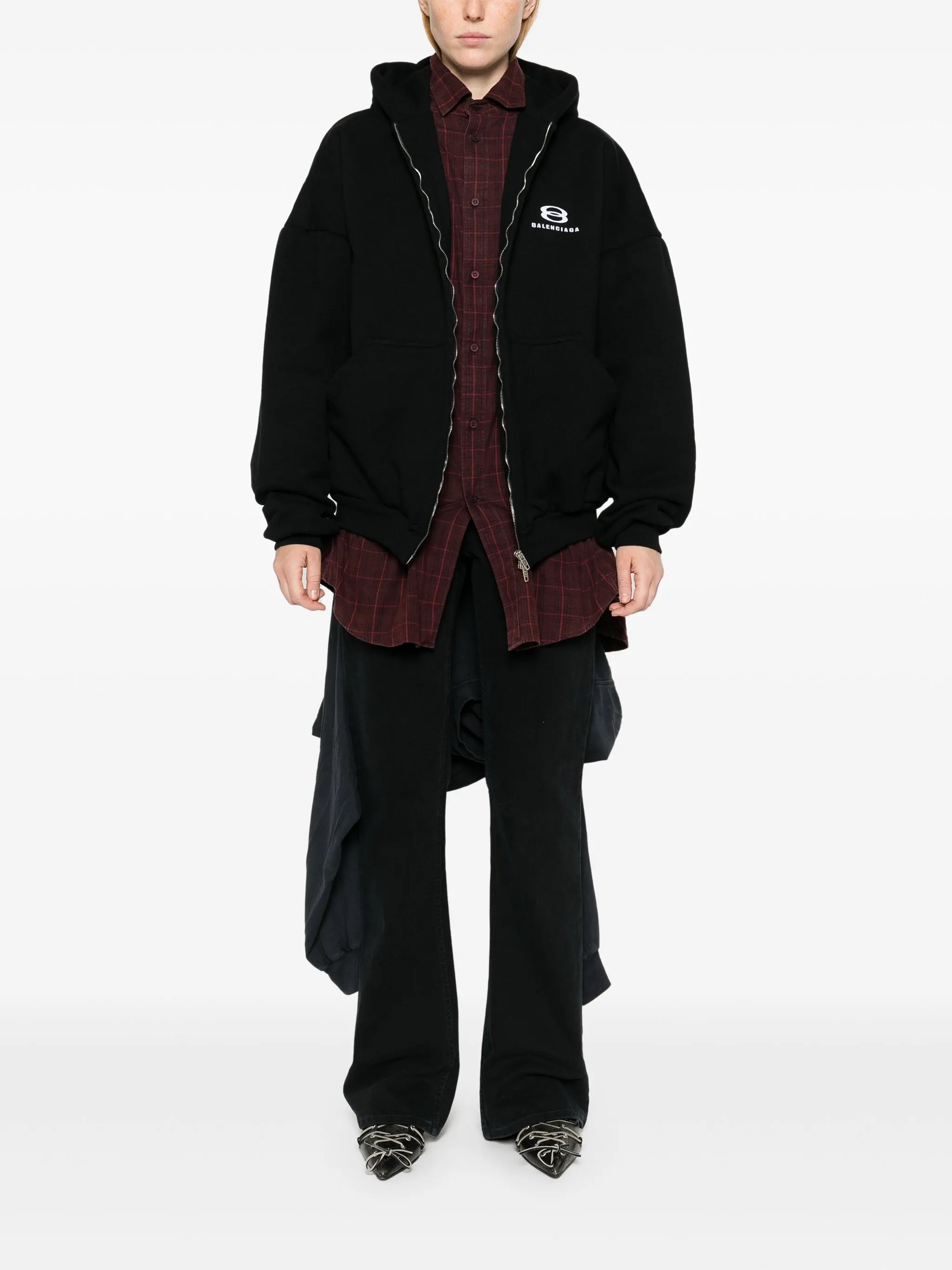 layered hoodie