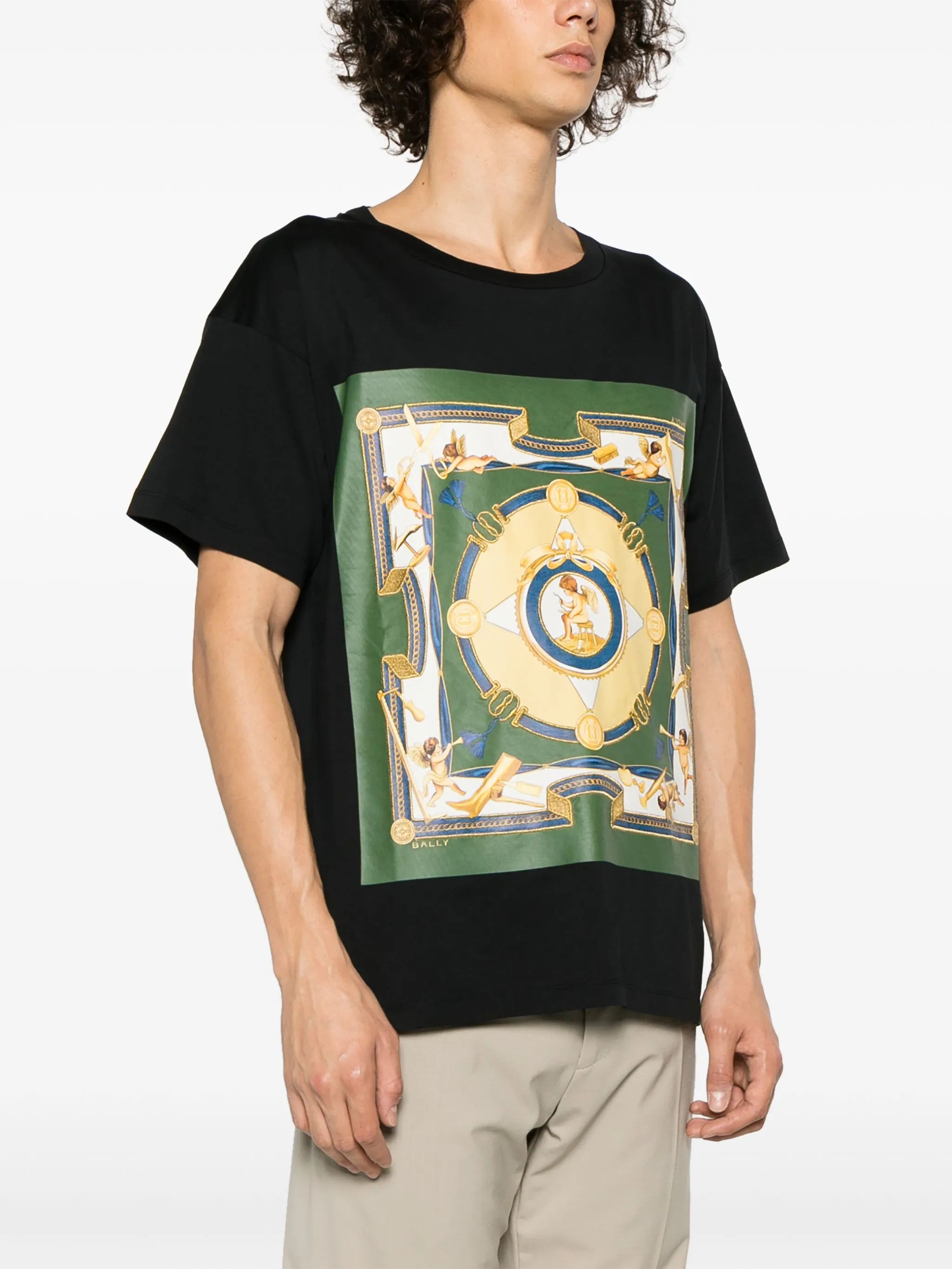 graphic-print organic cotton T-shirt